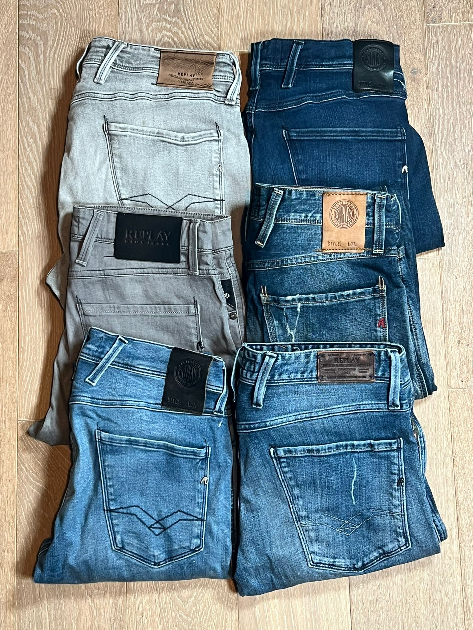 Replay Anbass Jeans Bulk x6