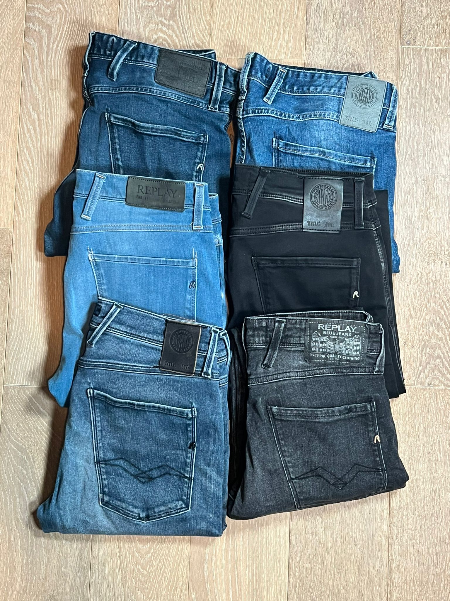 Replay Anbass Jeans Bulk x6
