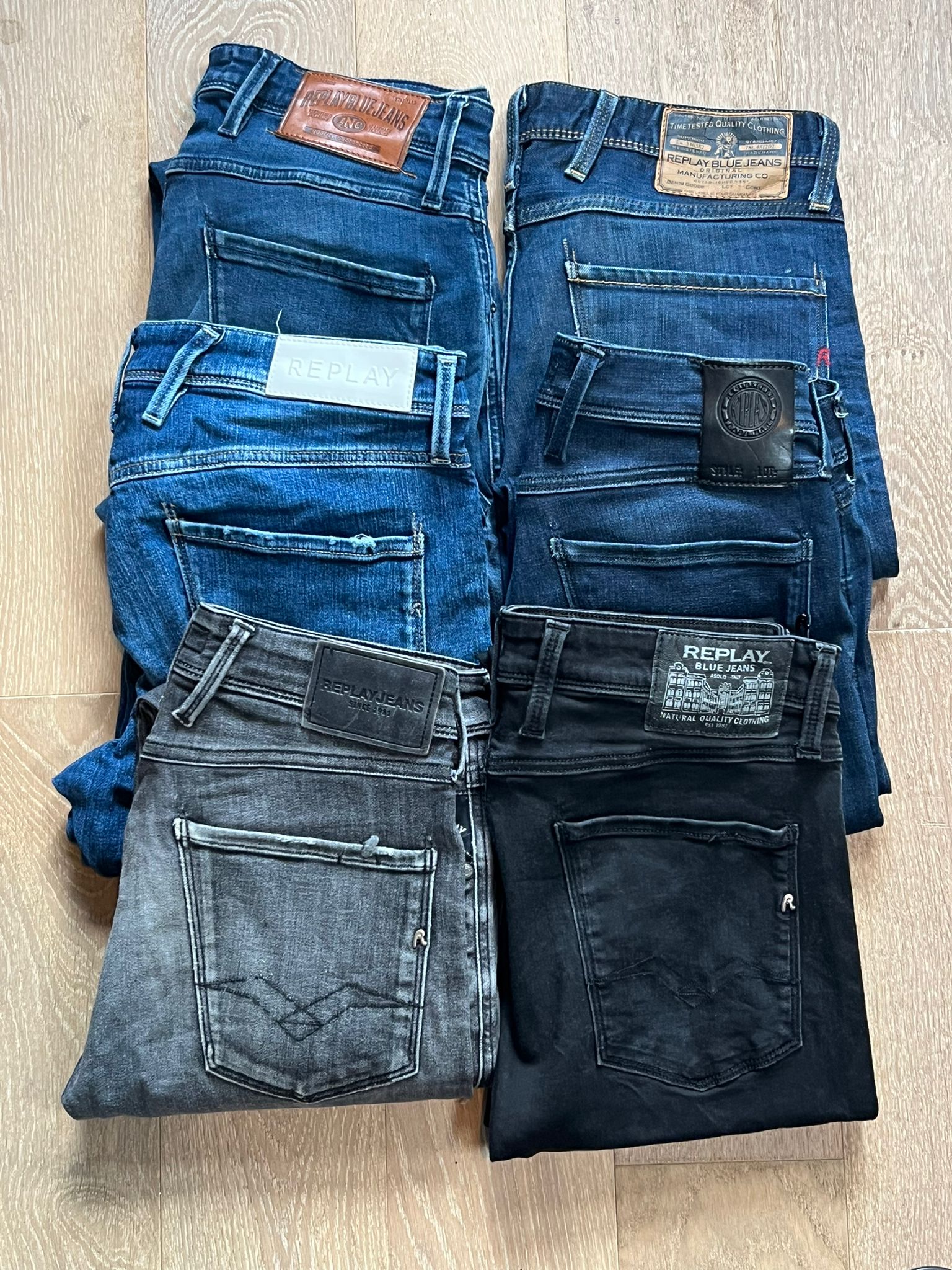 Replay AnbAss Jeans Bulk x6