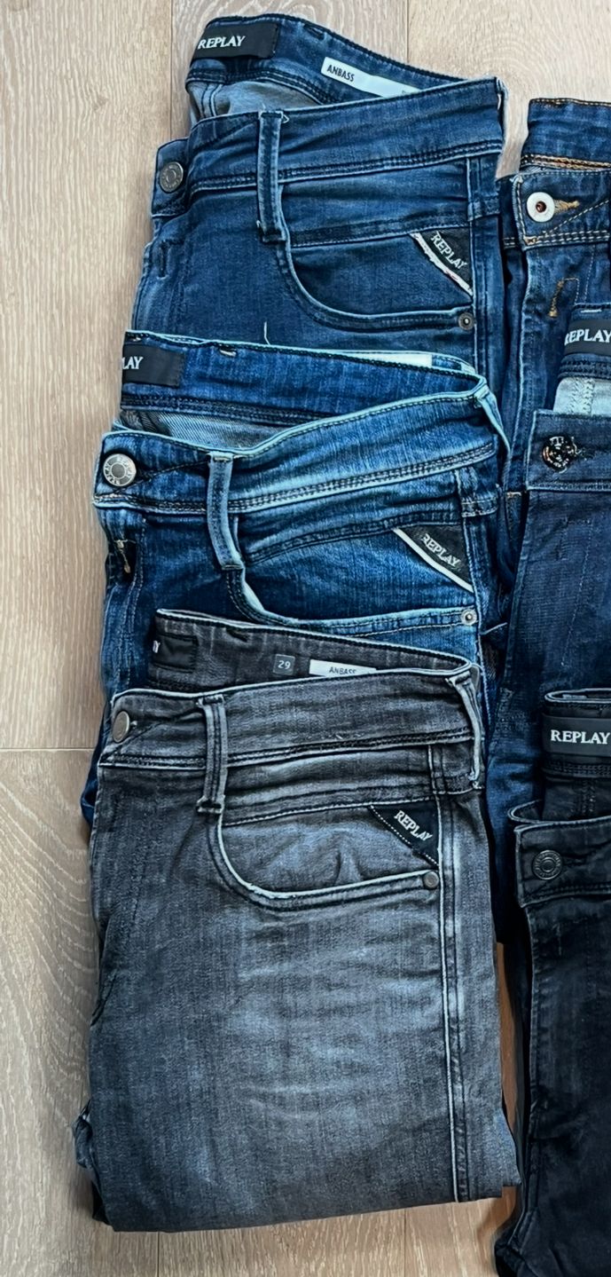 Replay AnbAss Jeans Bulk x6