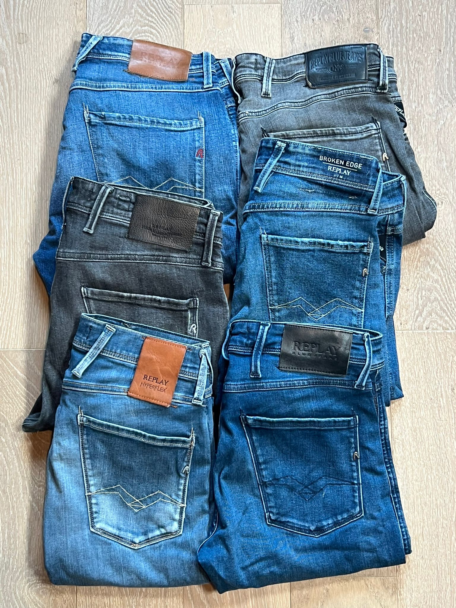 Replay Anbass Jeans Bulk x6