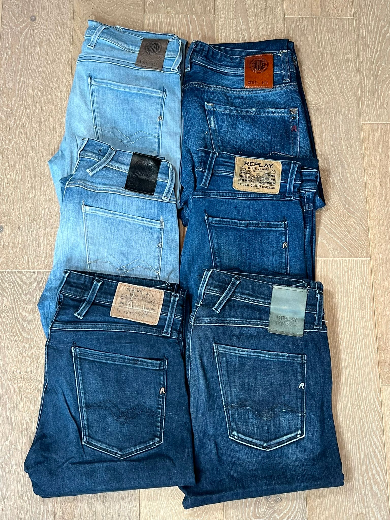 Replay Anbass Jeans Bulk x6