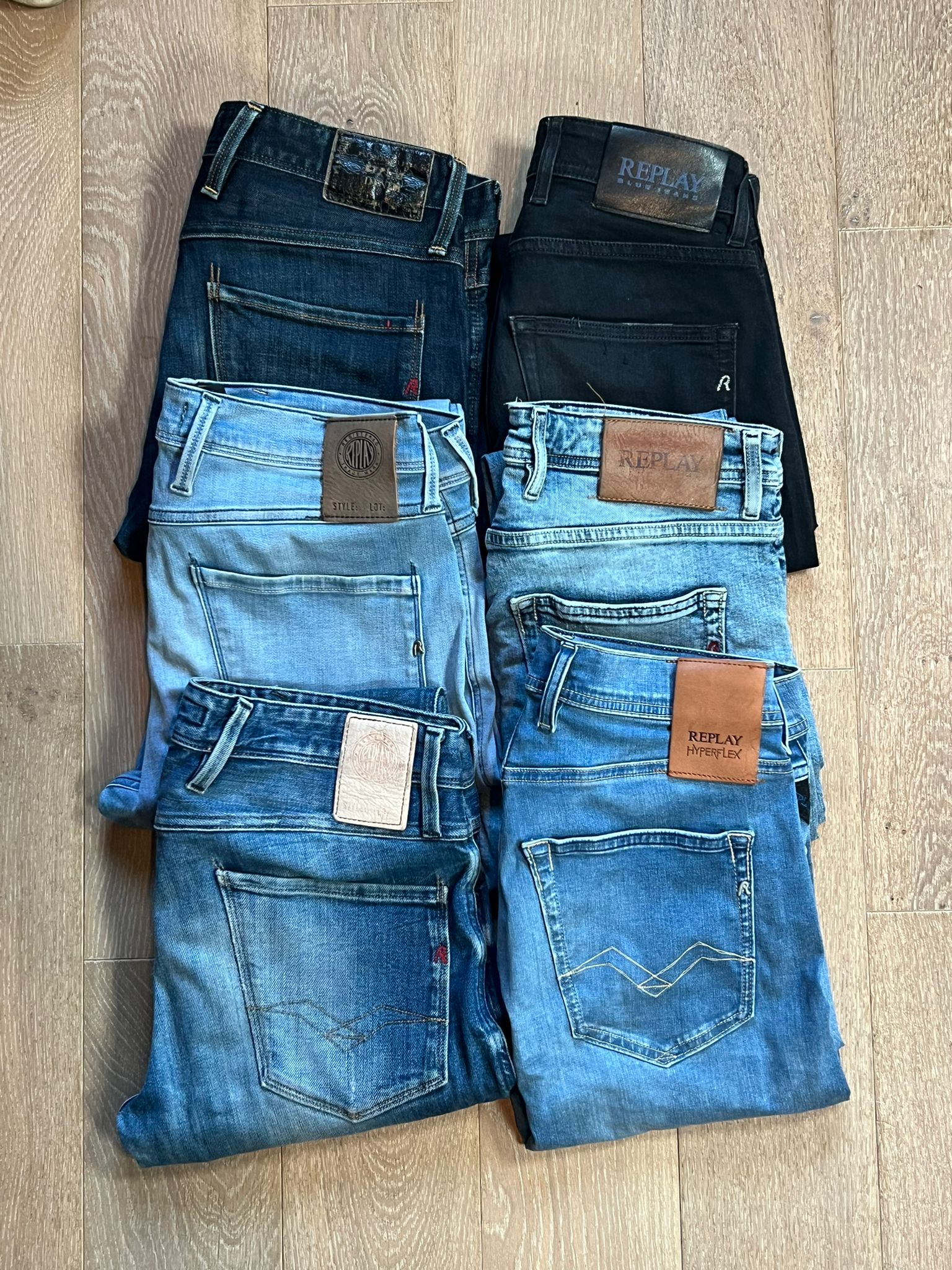 Replay Anbass Jeans Bulk x6