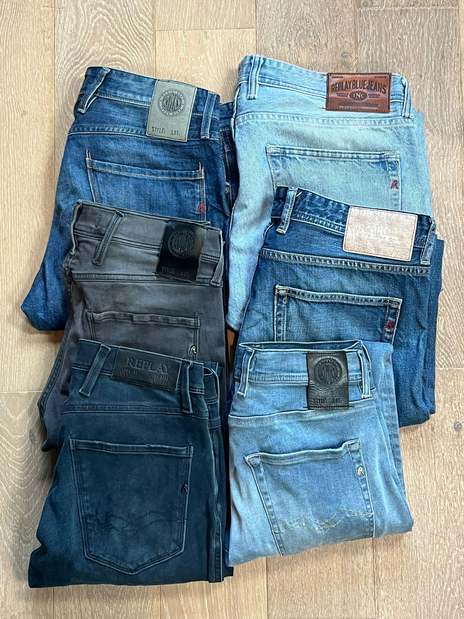 Replay Anbass Jeans Bulk x6