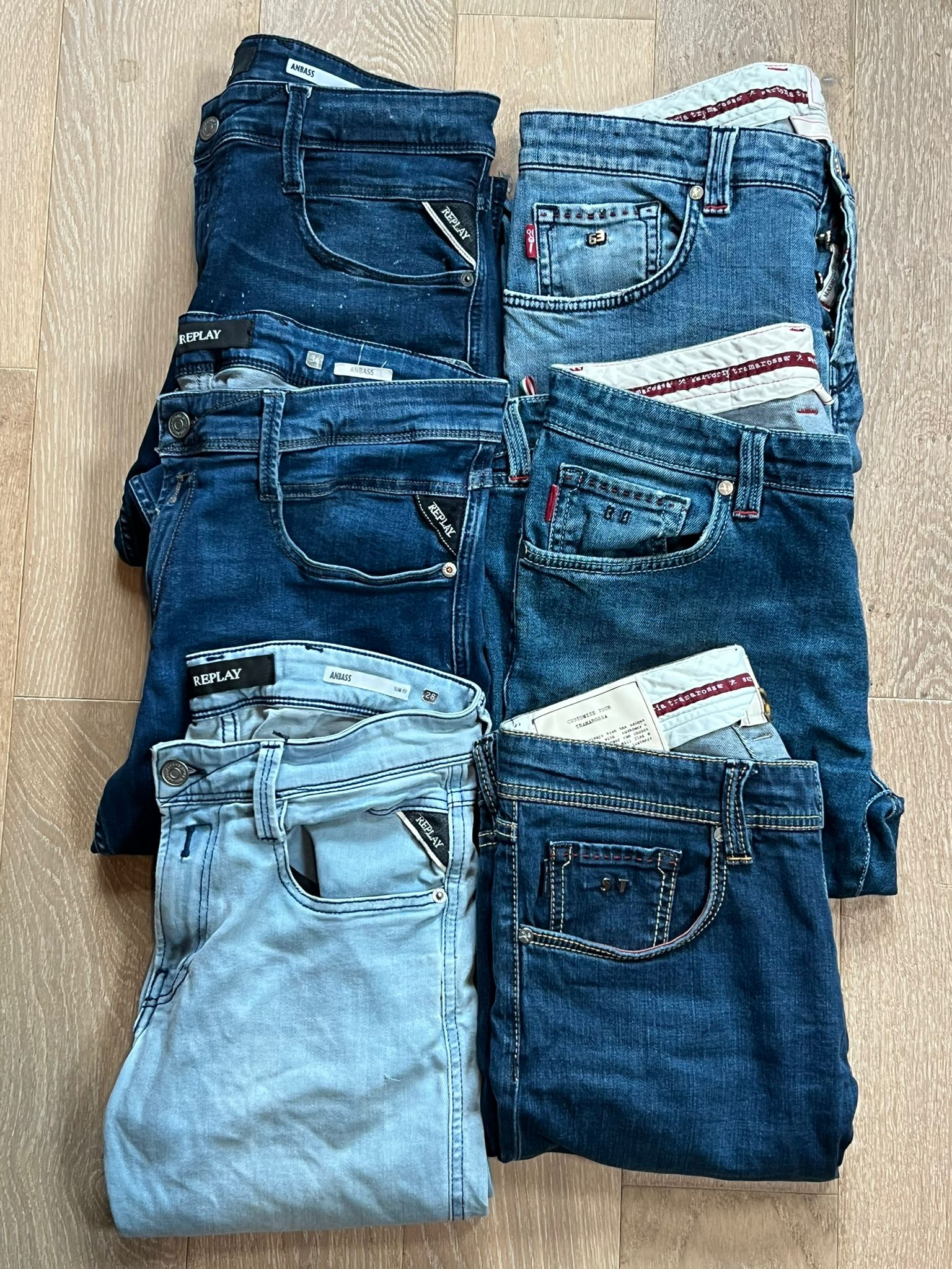 Replay Anbass Jeans Bulk x6