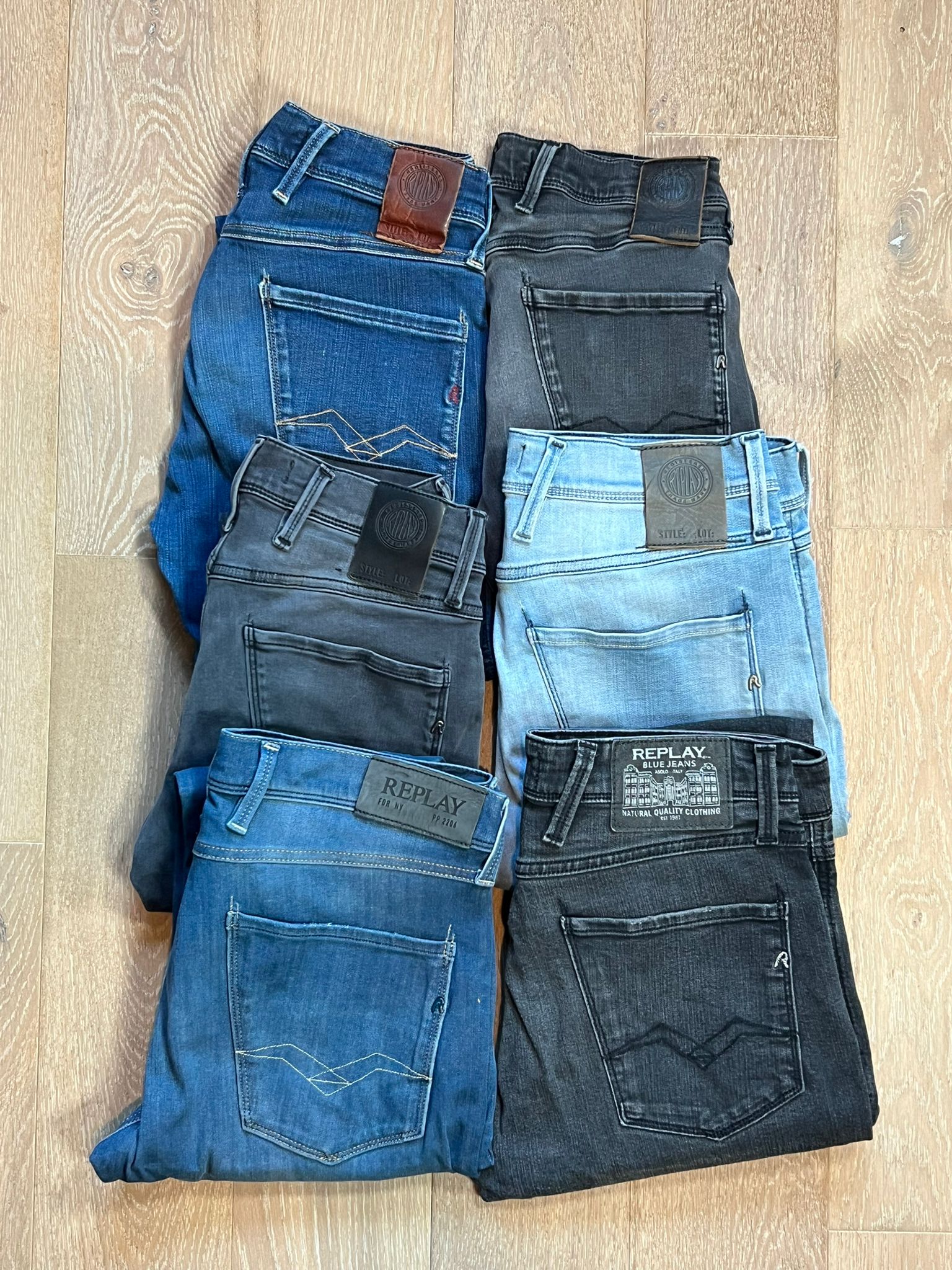 Replay Anbass Jeans Bulk x6