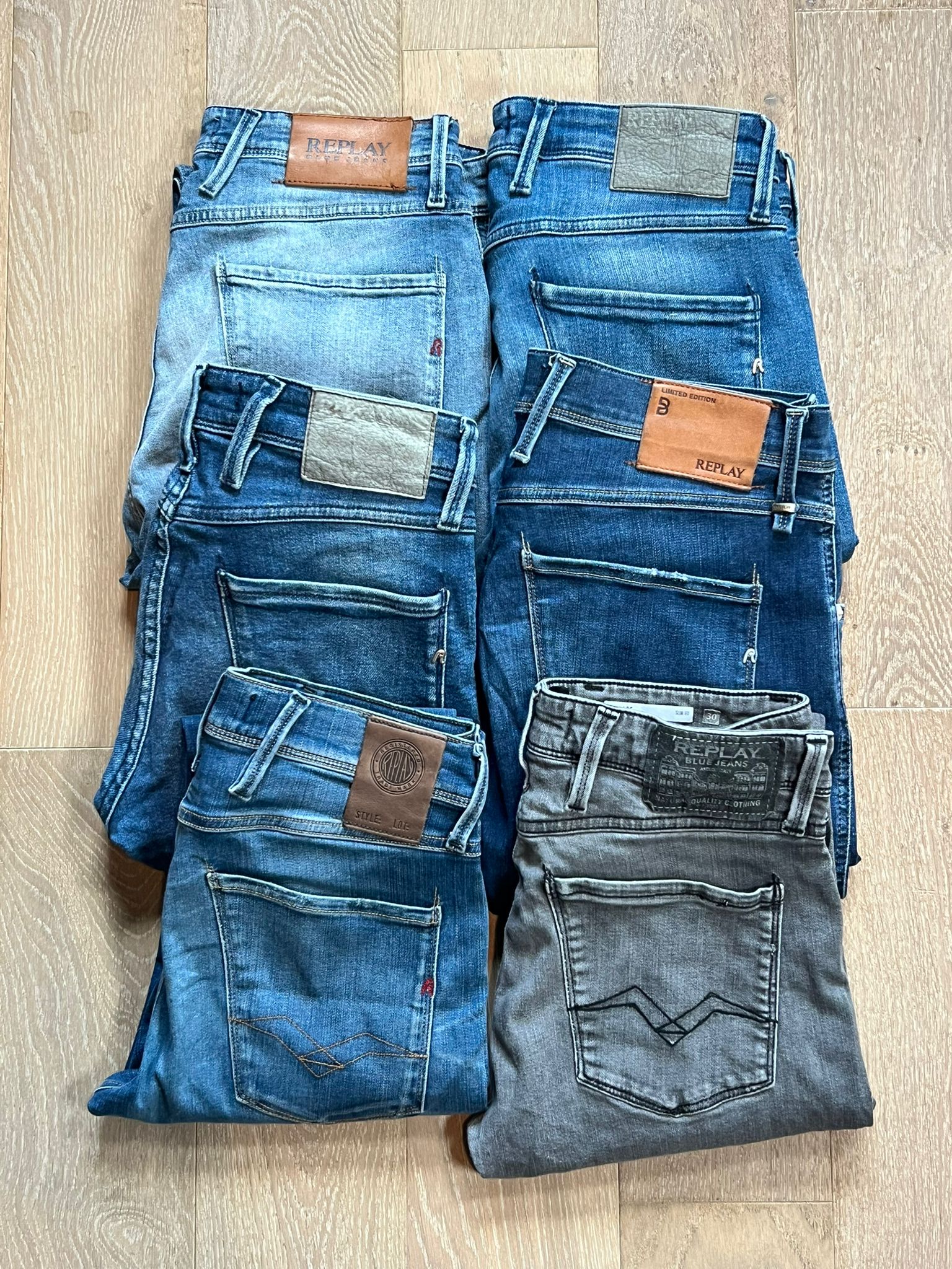 Replay Anbass Jeans Bulk x6
