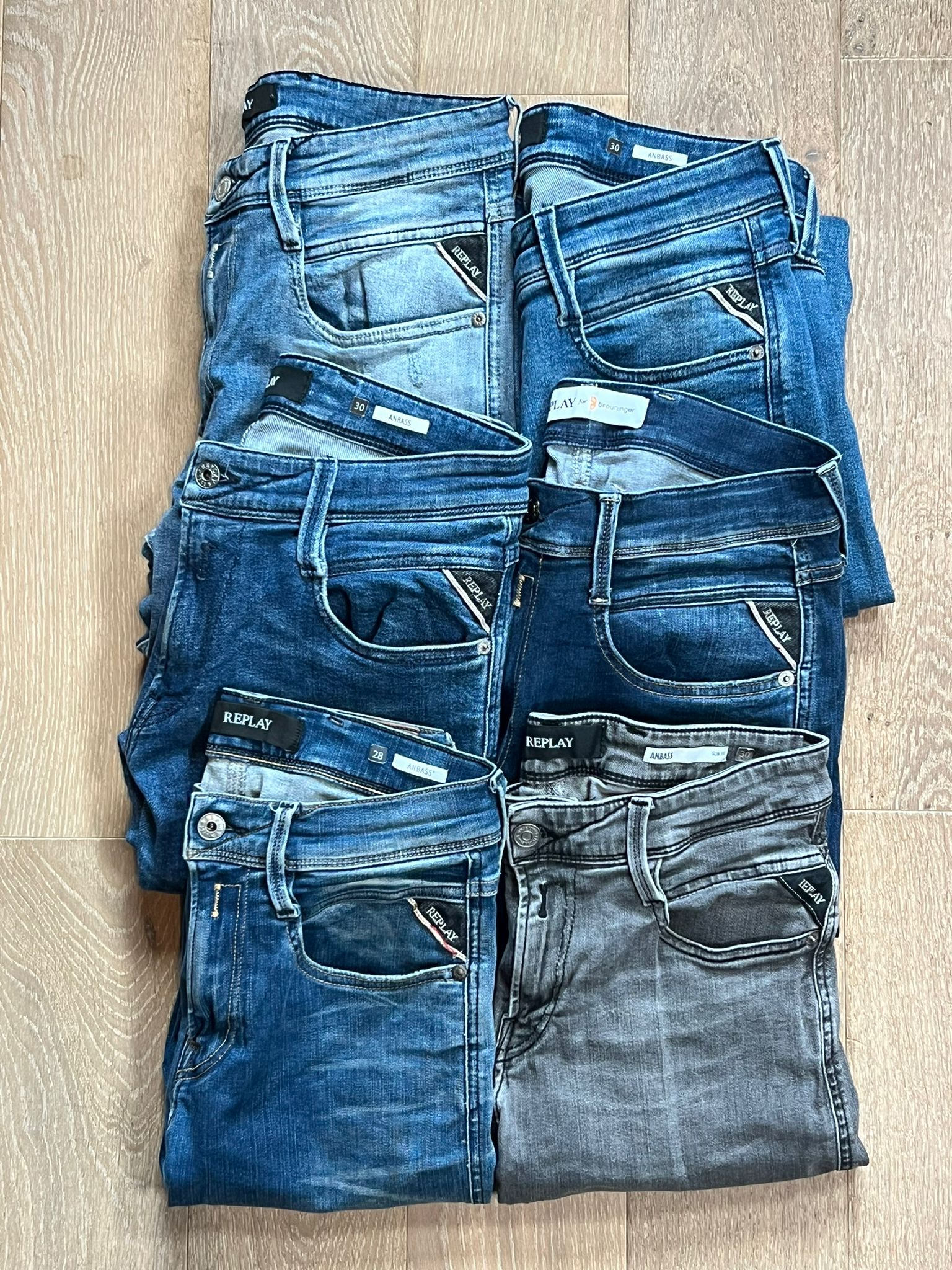 Replay Anbass Jeans Bulk x6