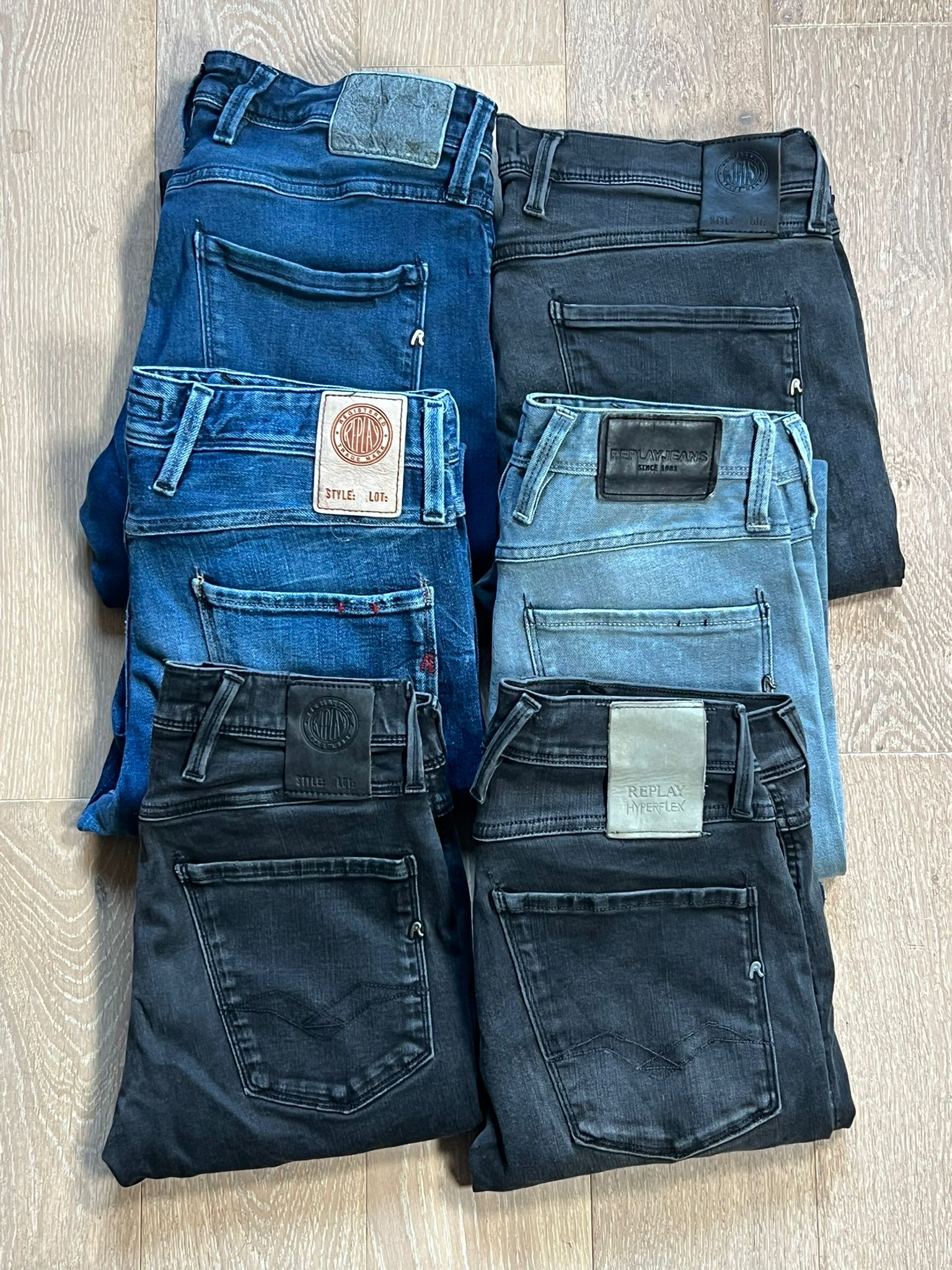 Replay Anbass Jeans Bulk x6