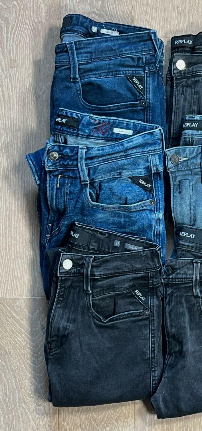 Replay Anbass Jeans Bulk x6