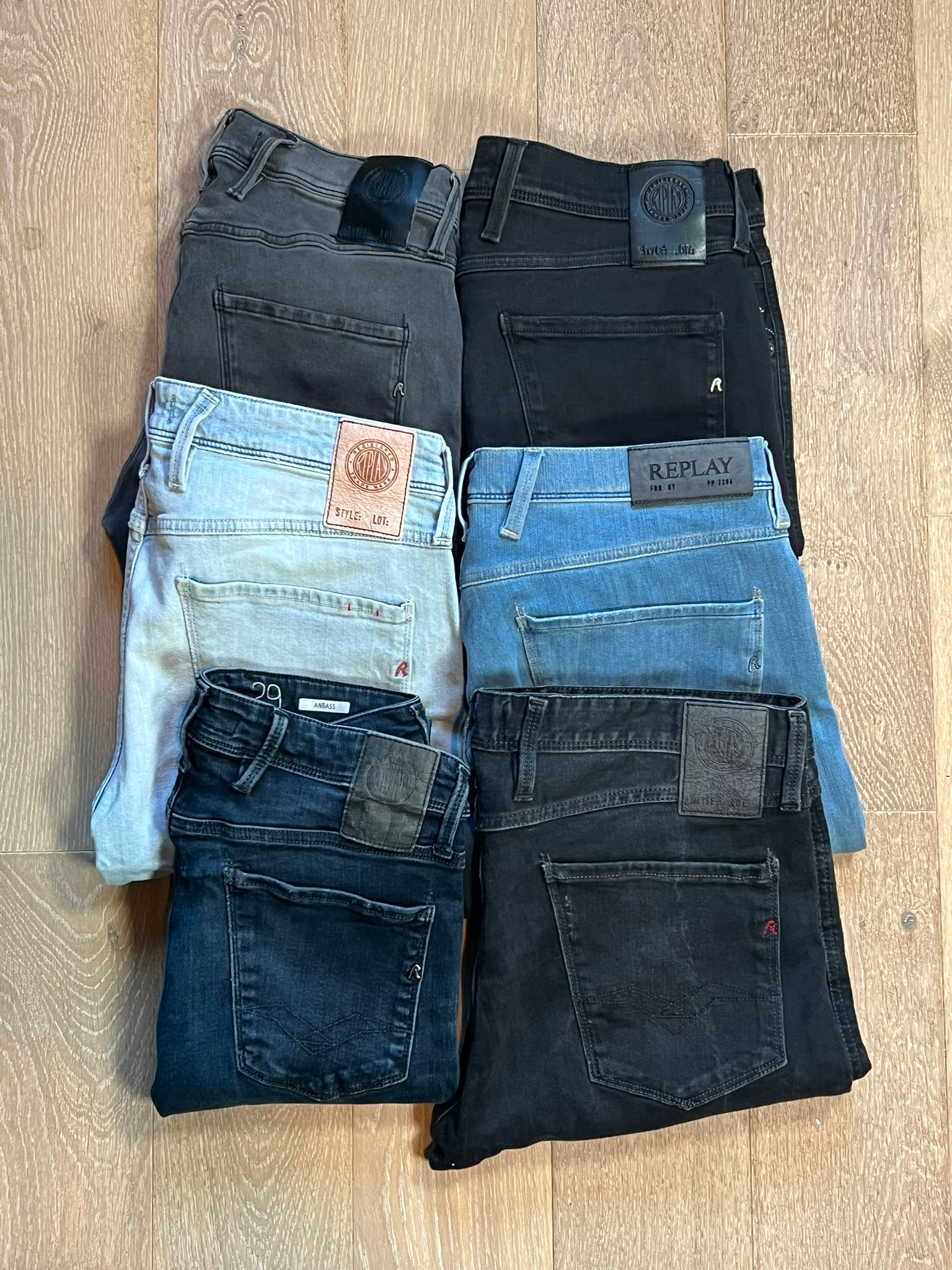 Replay Anbass Jeans Bulk x6