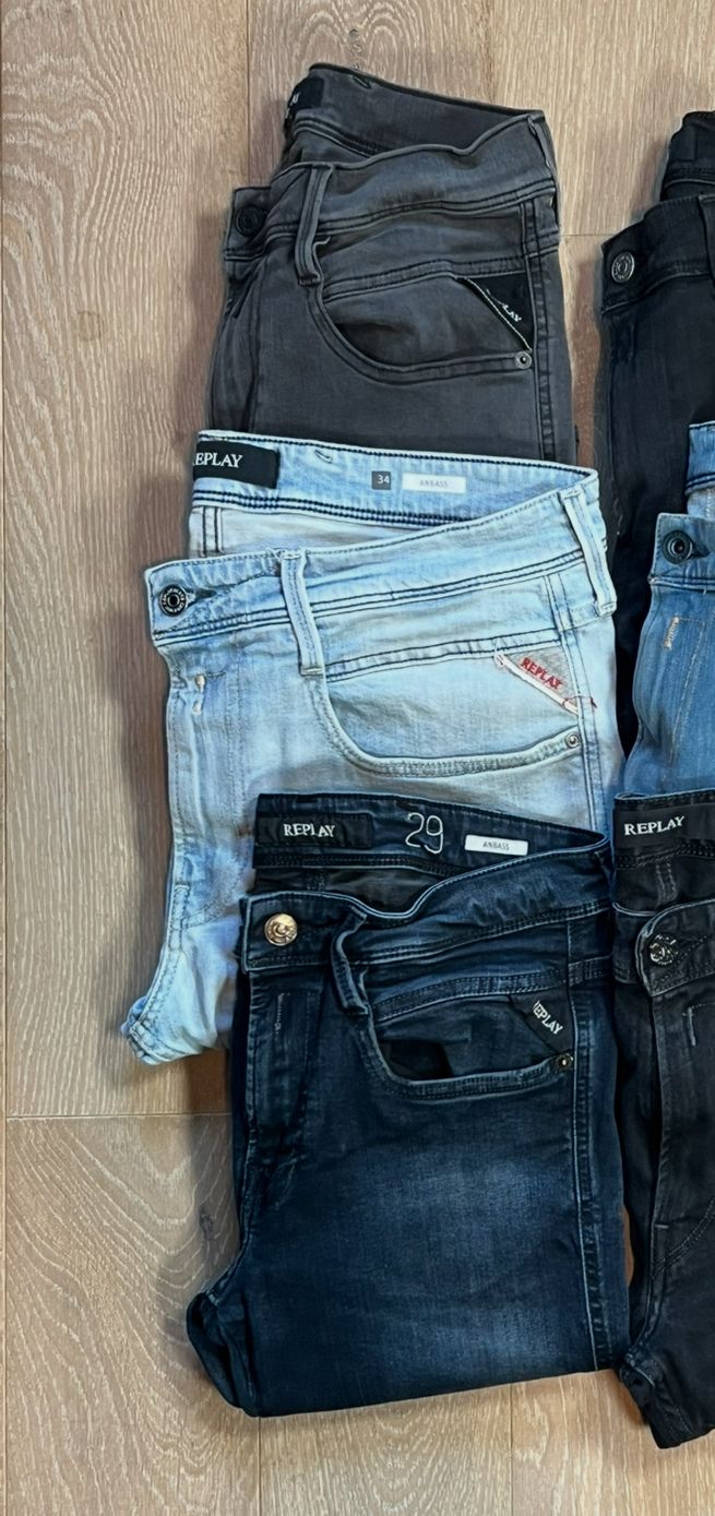 Replay Anbass Jeans Bulk x6