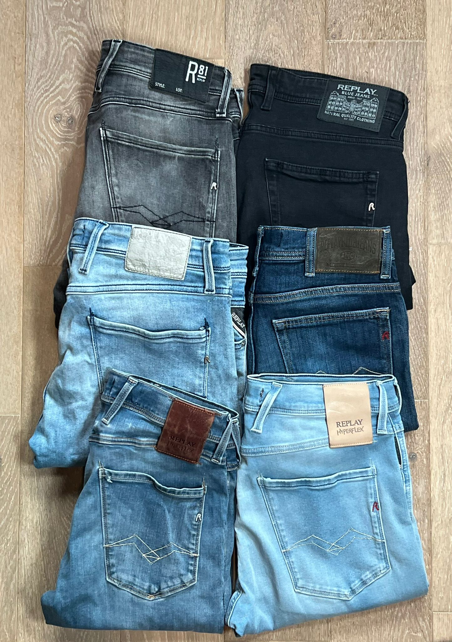 Replay Anbass Jeans Bulk x6