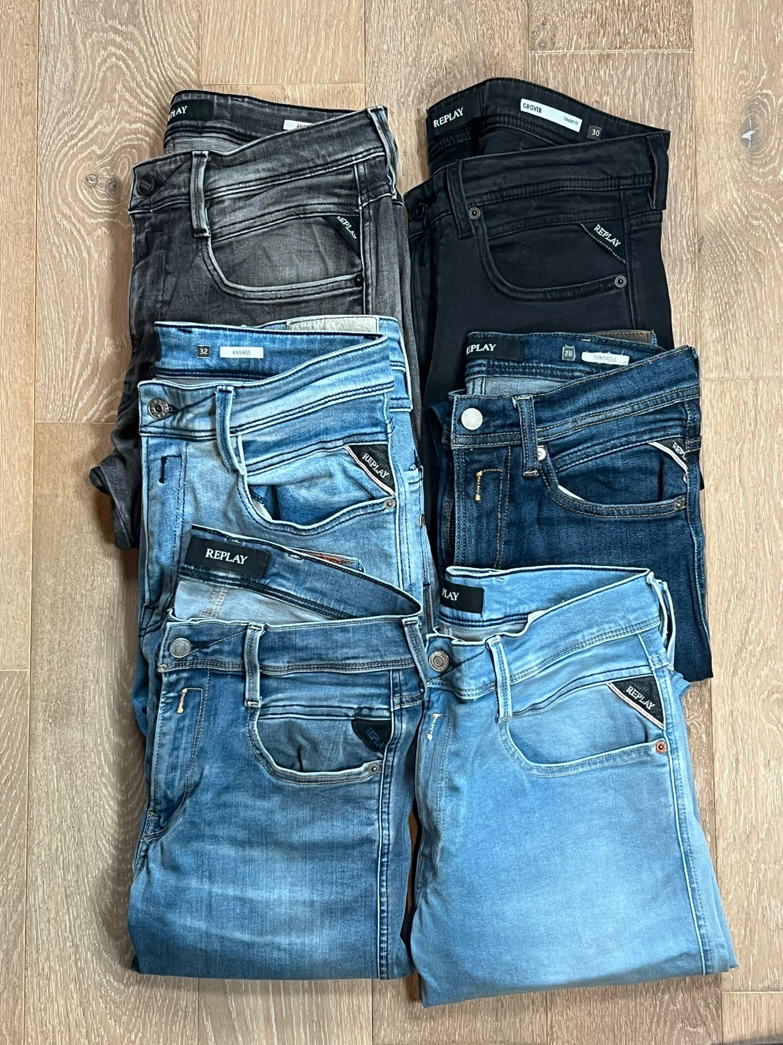 Replay Anbass Jeans Bulk x6