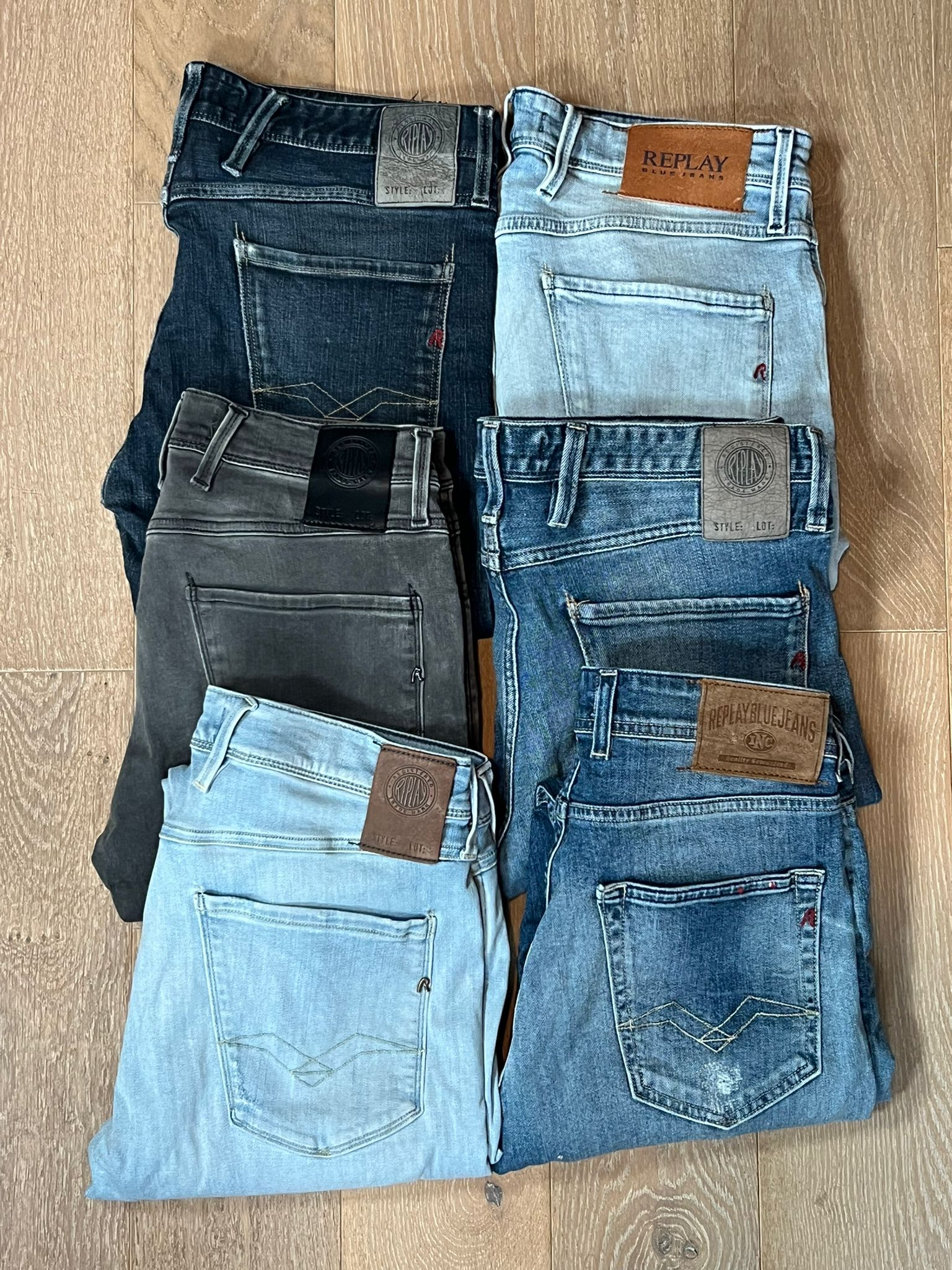 Replay Anbass Jeans Bulk x6