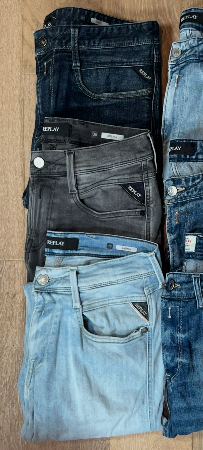 Replay Anbass Jeans Bulk x6