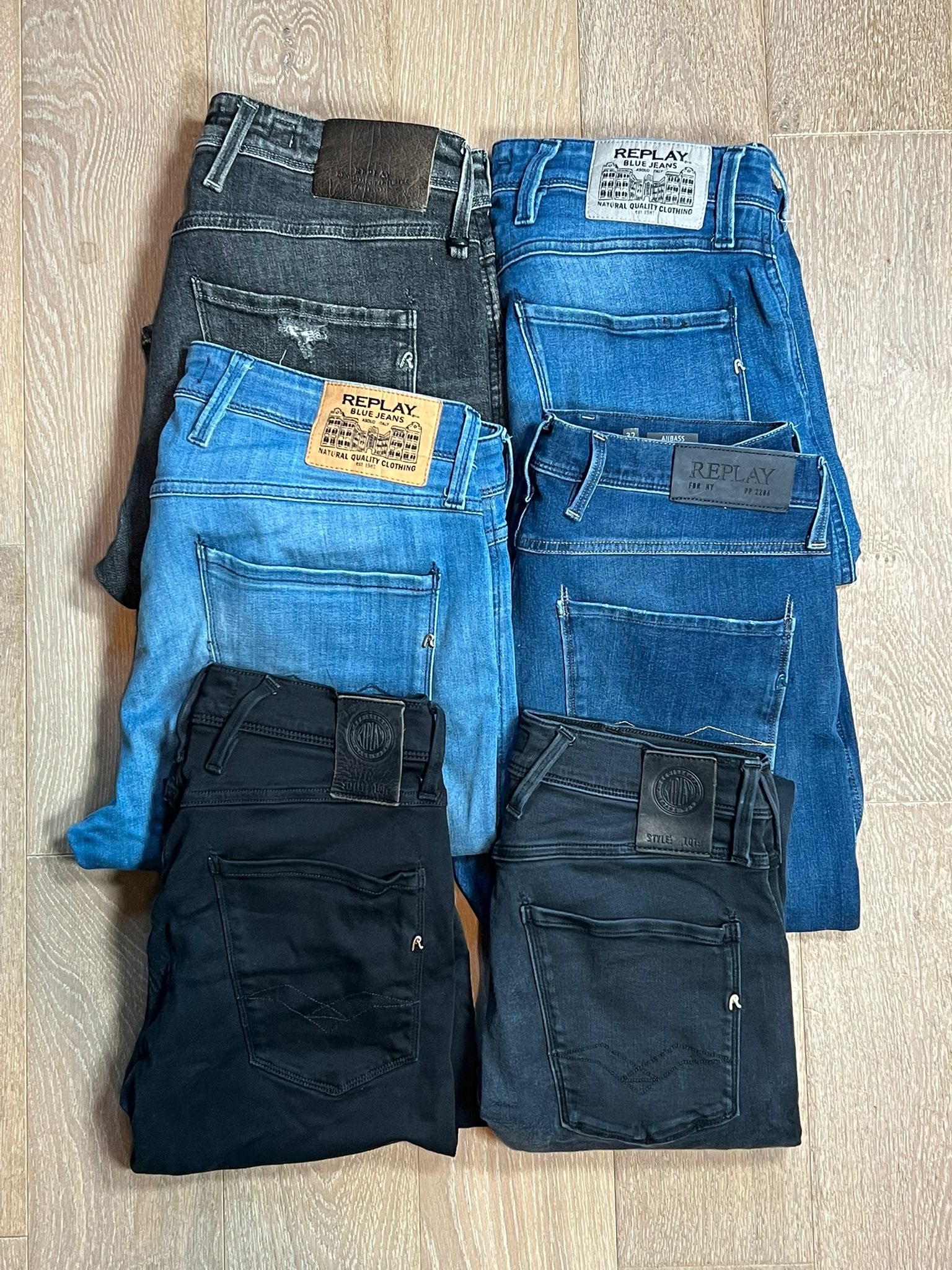 Replay Anbass Jeans Bulk x6