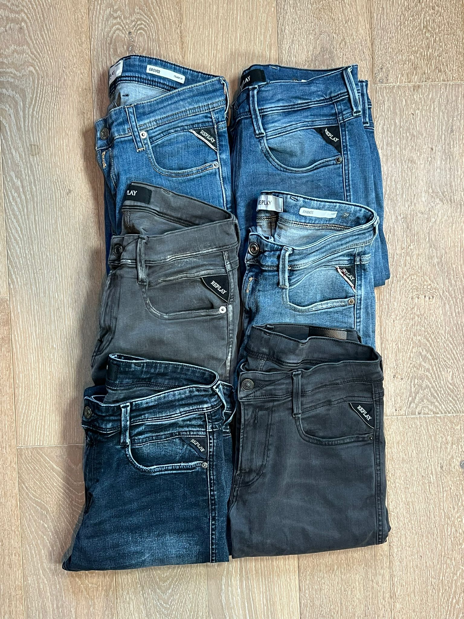Replay Anbass Jeans Bulk x6