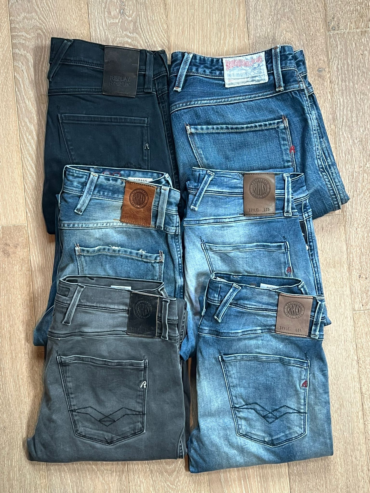 Replay Anbass Jeans Bulk x6