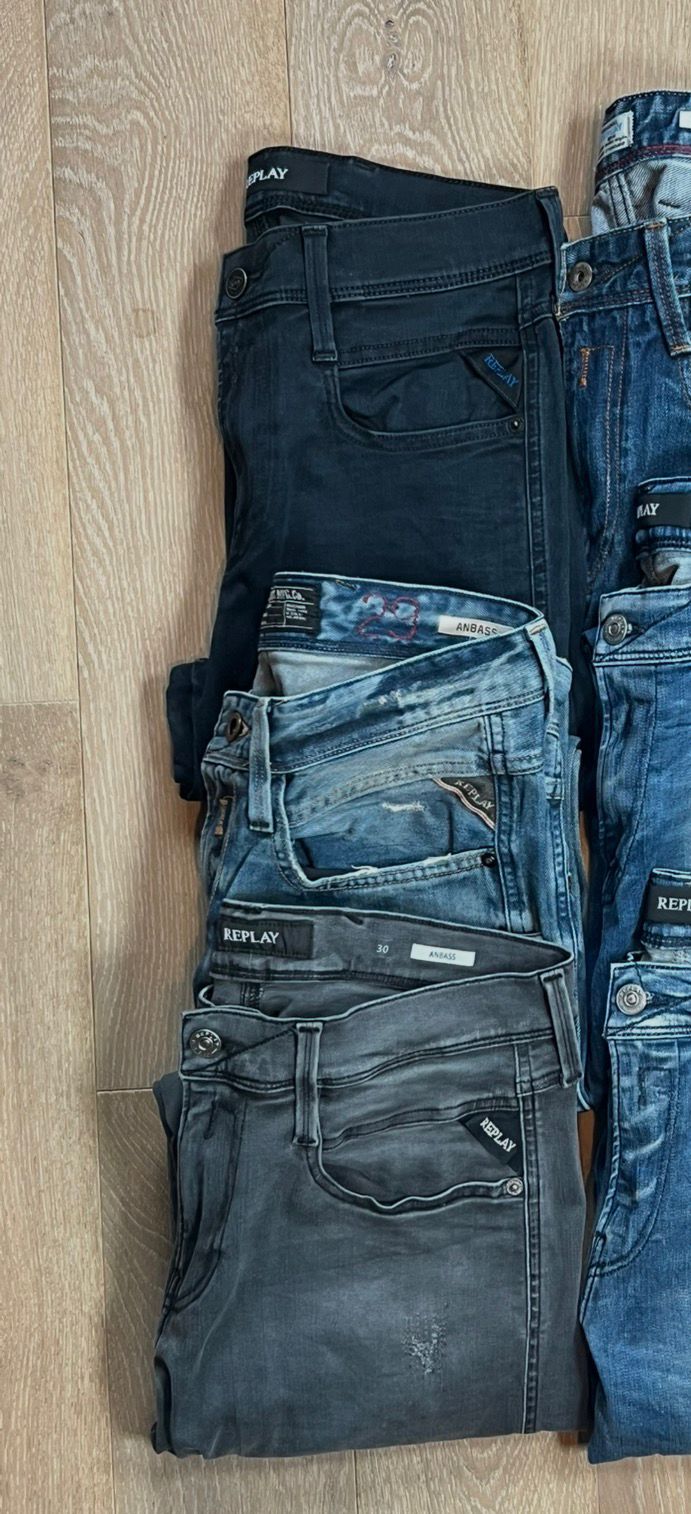 Replay Anbass Jeans Bulk x6