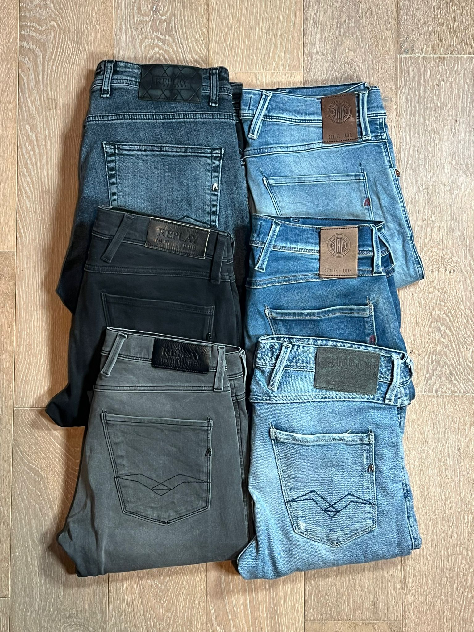 Replay Anbass Jeans Bulk x6