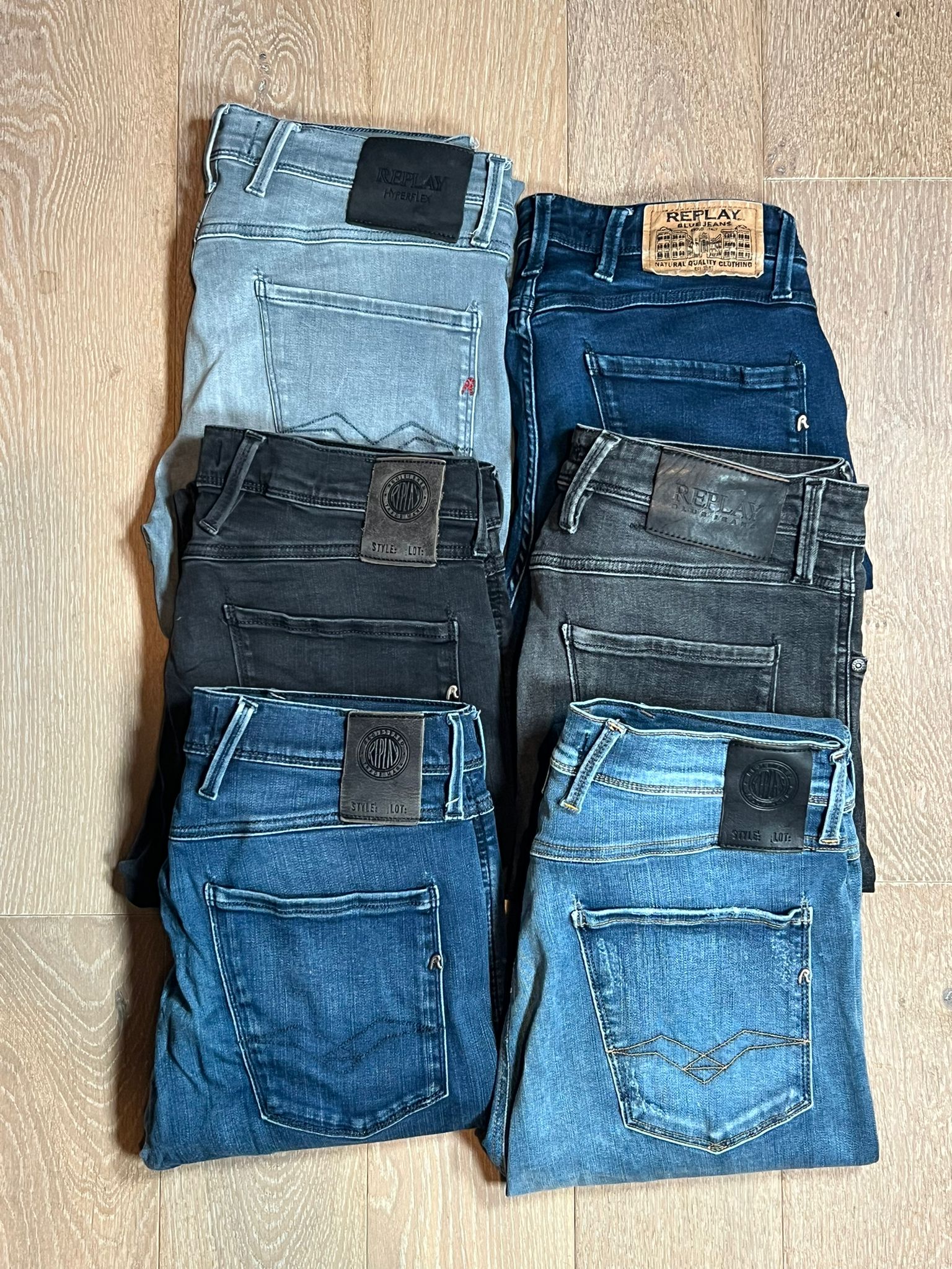 Replay Anbass Jeans Bulk x6