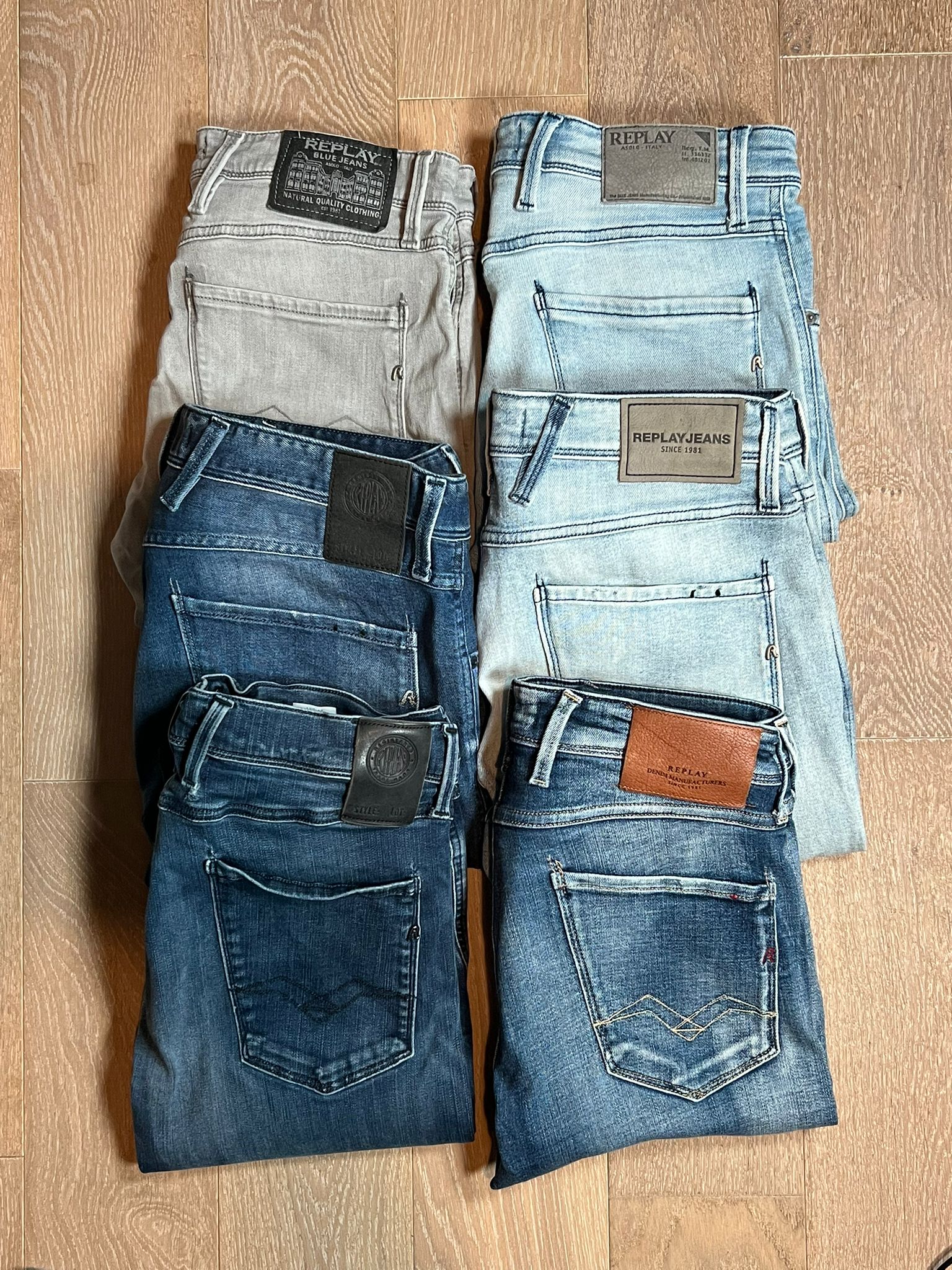 Replay Anbass Jeans Bulk x6