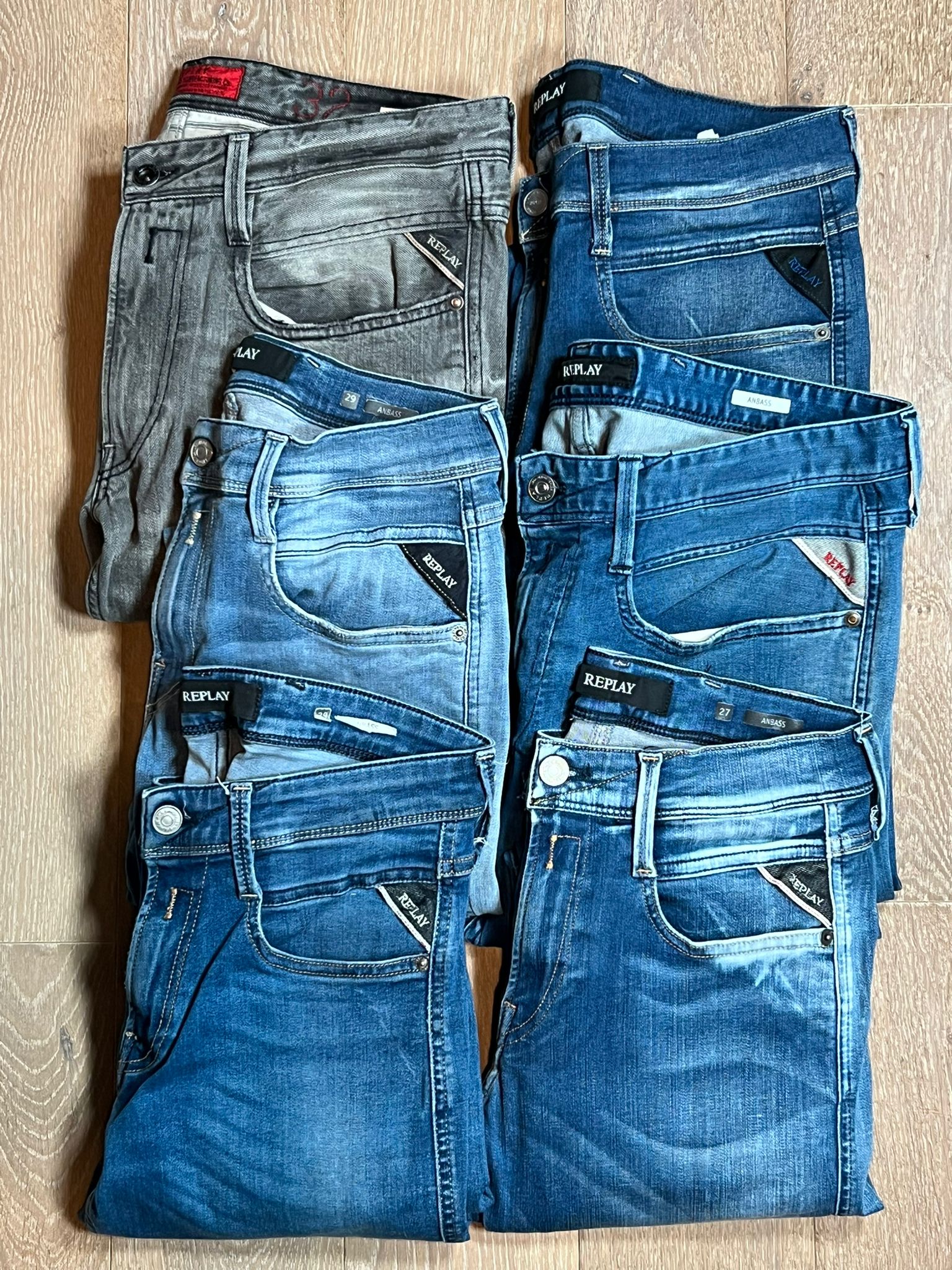 Replay Anbass Jeans Bulk x6