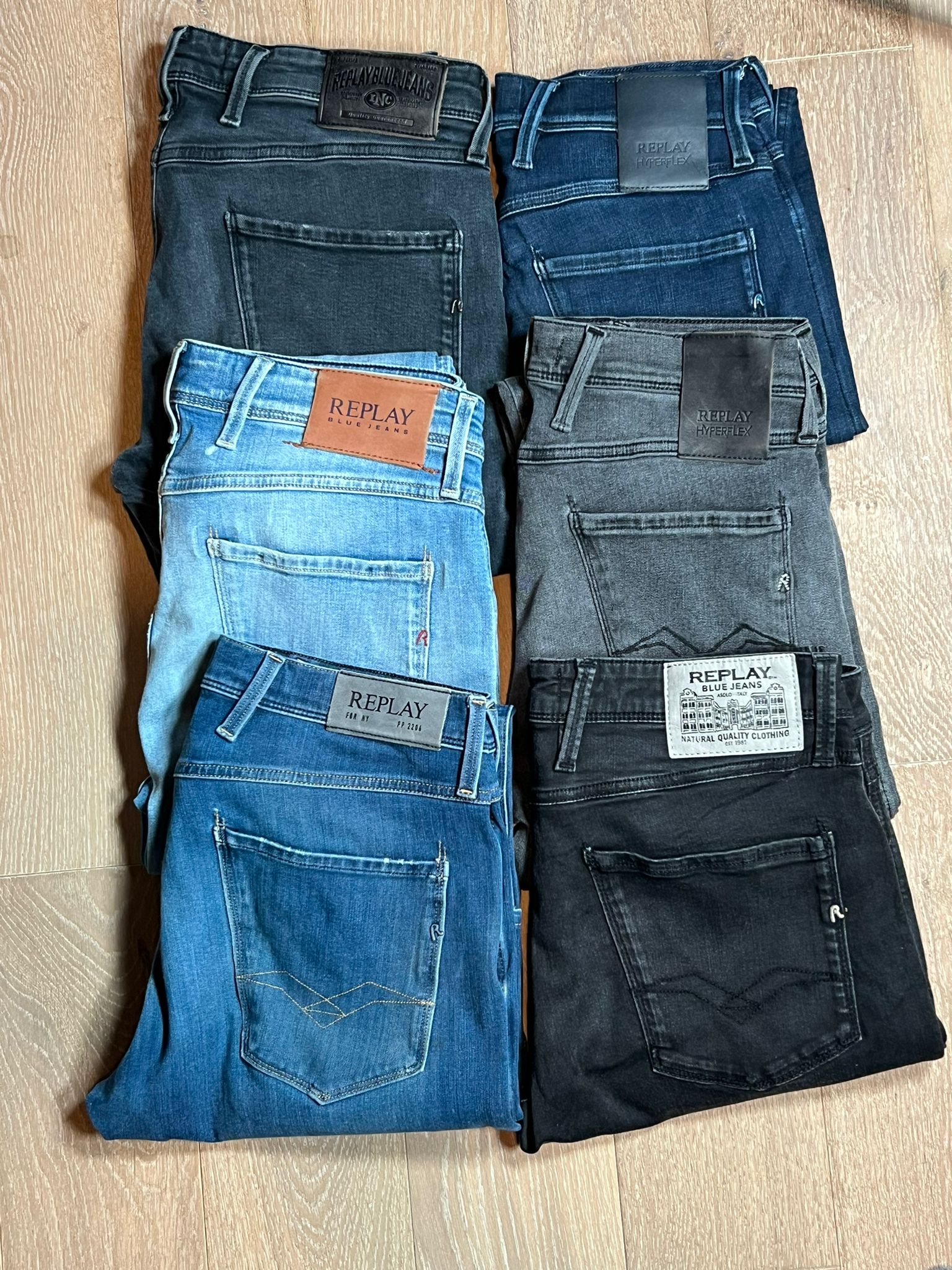 Replay Anbass Jeans Bulk x6