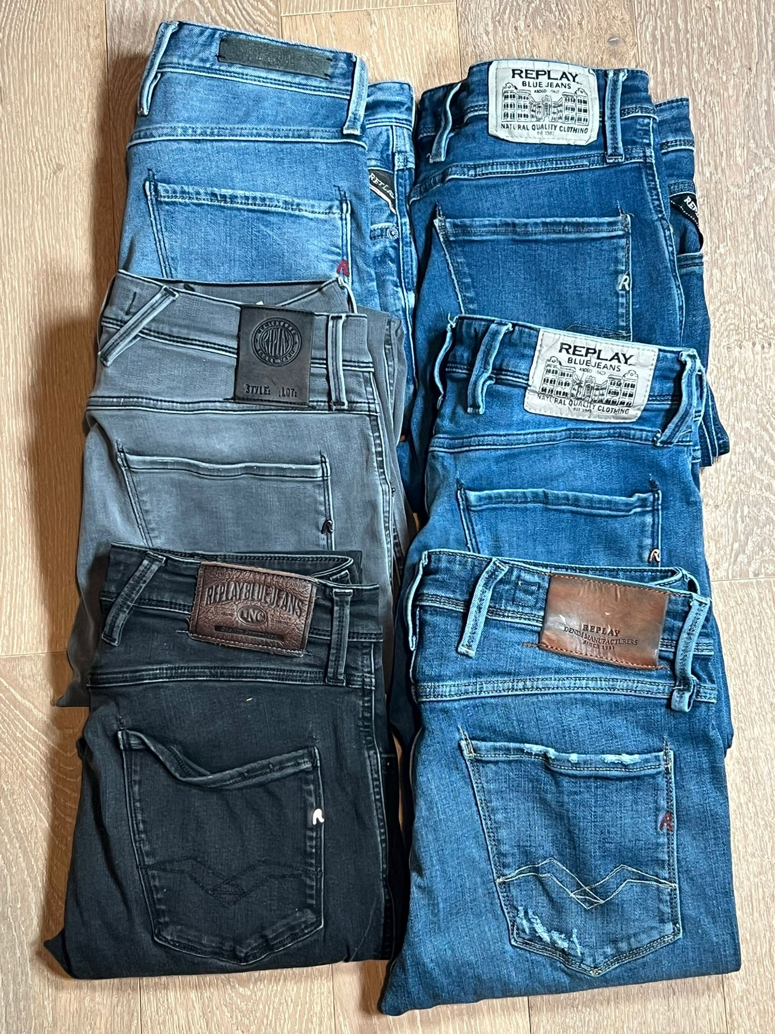 Replay Anbass Jeans Bulk x6