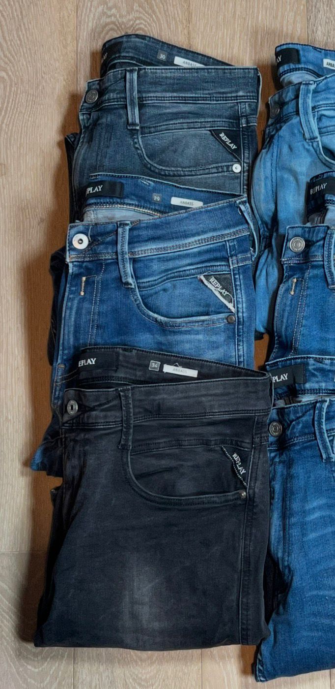Replay Anbass Jeans Bulk x6