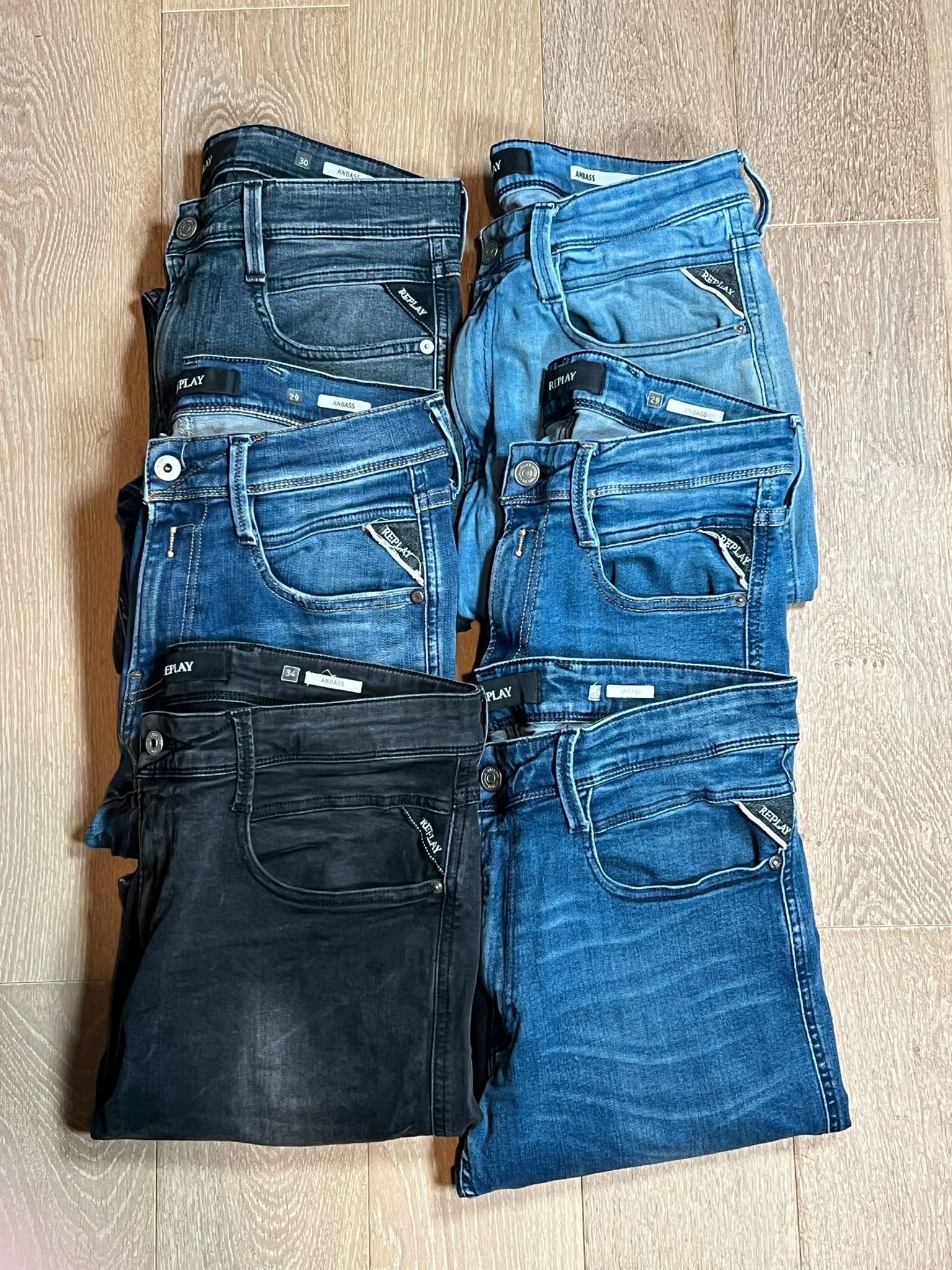 Replay Anbass Jeans Bulk x6