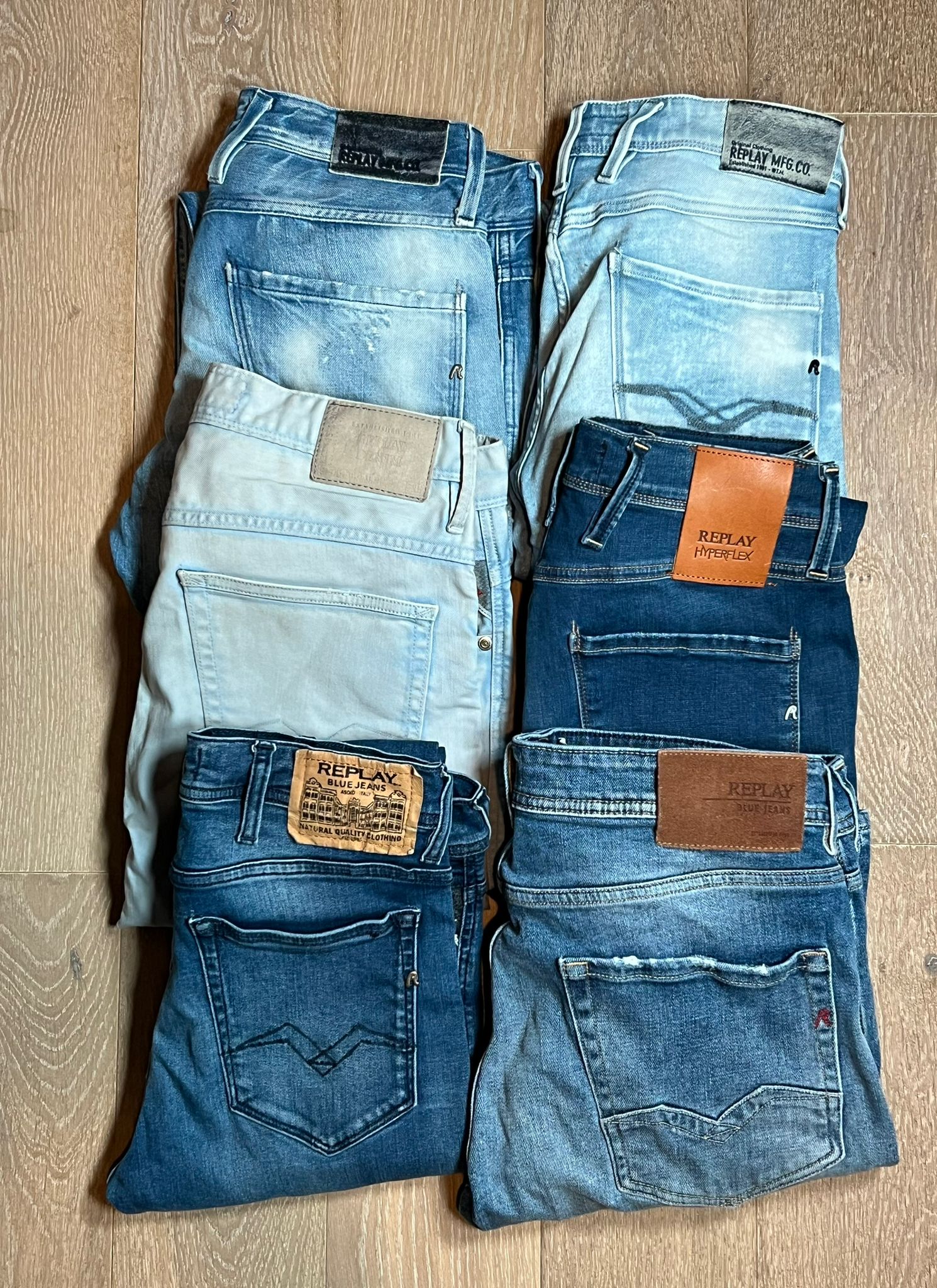 Replay Anbass Jeans Bulk x6