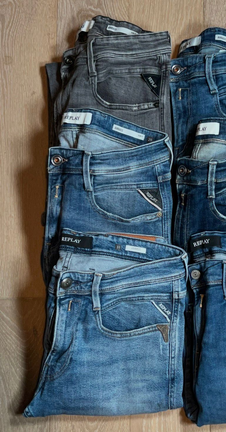 Replay Anbass Special Edition Jeans Bulk x6