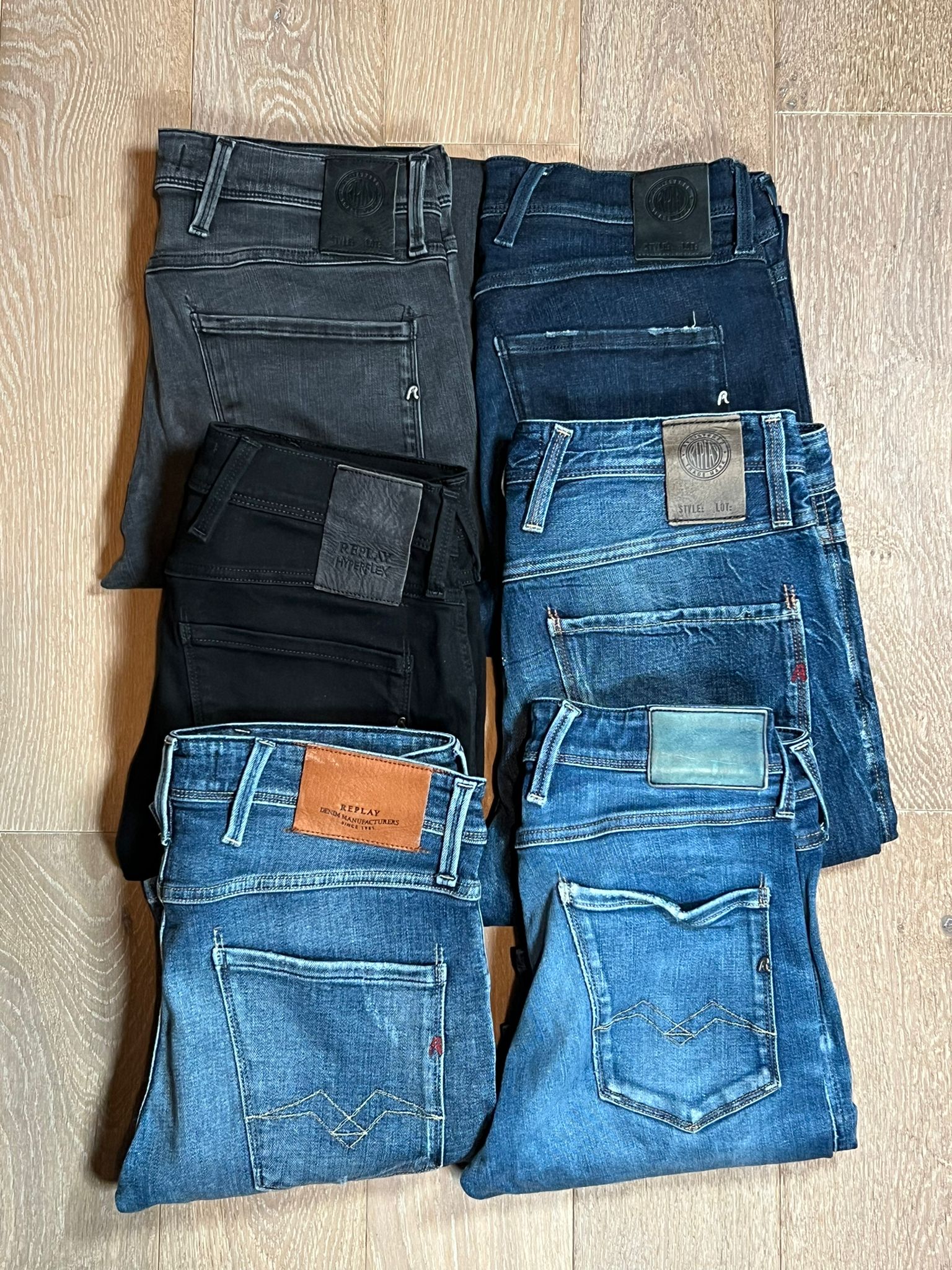 Replay Anbass Jeans Bulk x6