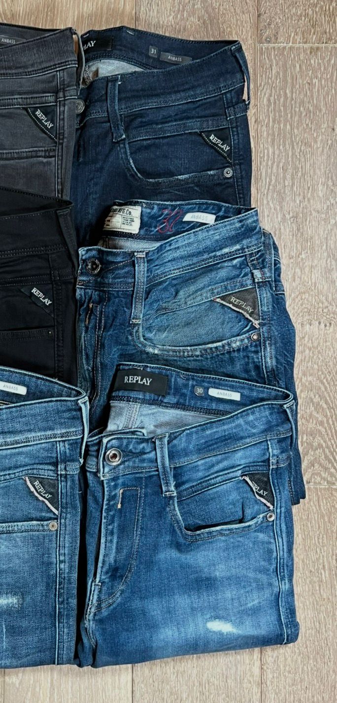 Replay Anbass Jeans Bulk x6
