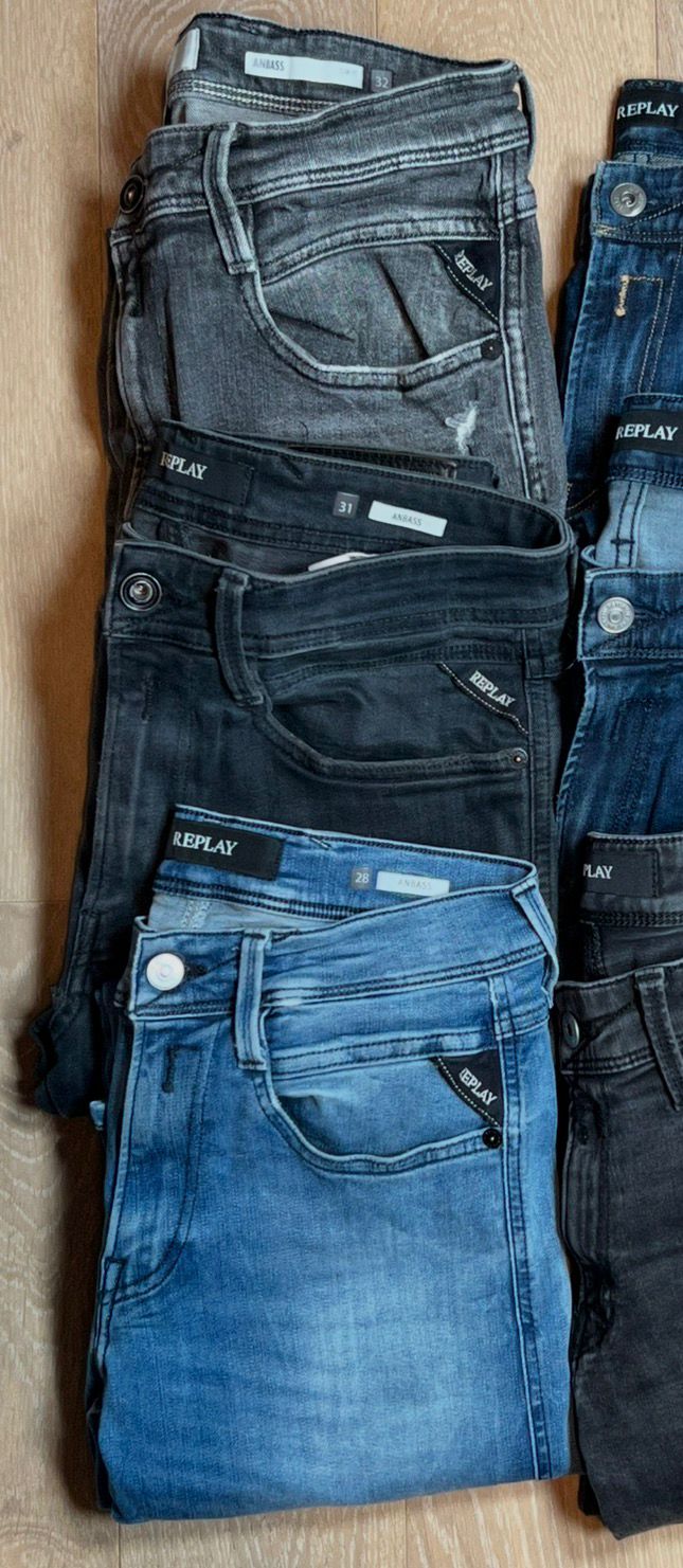 Replay Anbass Jeans Bulk x6
