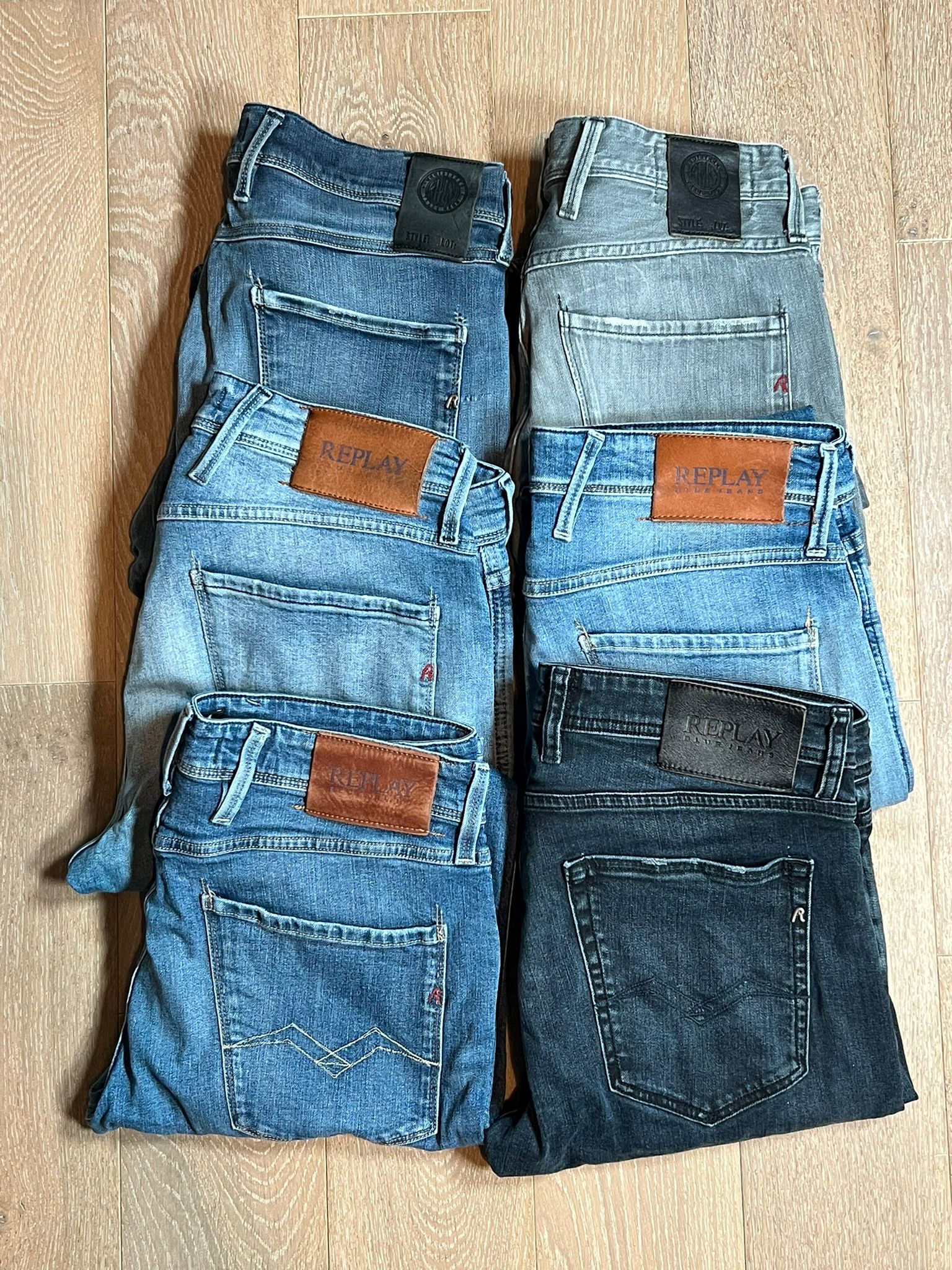 Replay Anbass Jeans Bulk x6