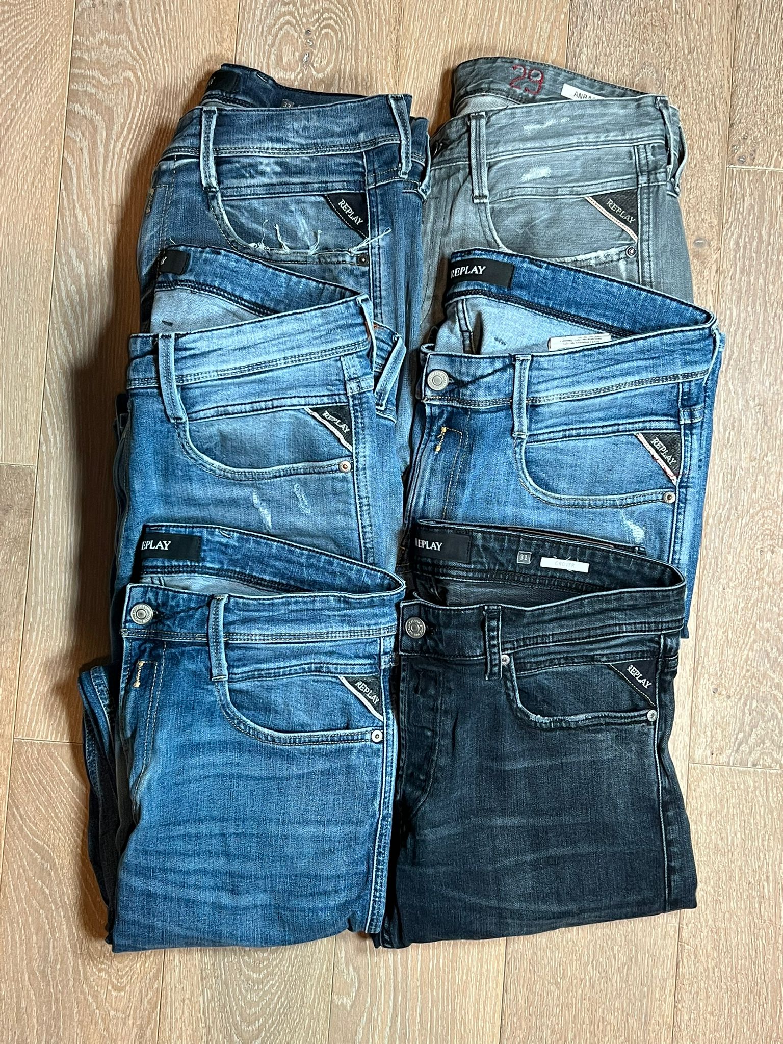 Replay Anbass Jeans Bulk x6