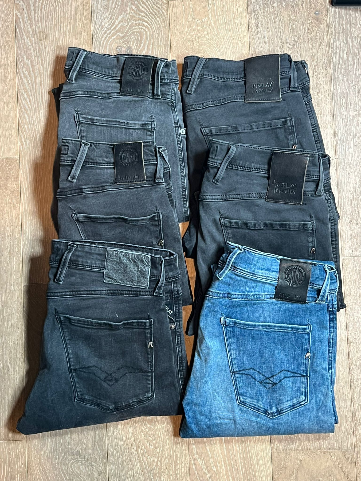 Replay Anbass Jeans Bulk x6