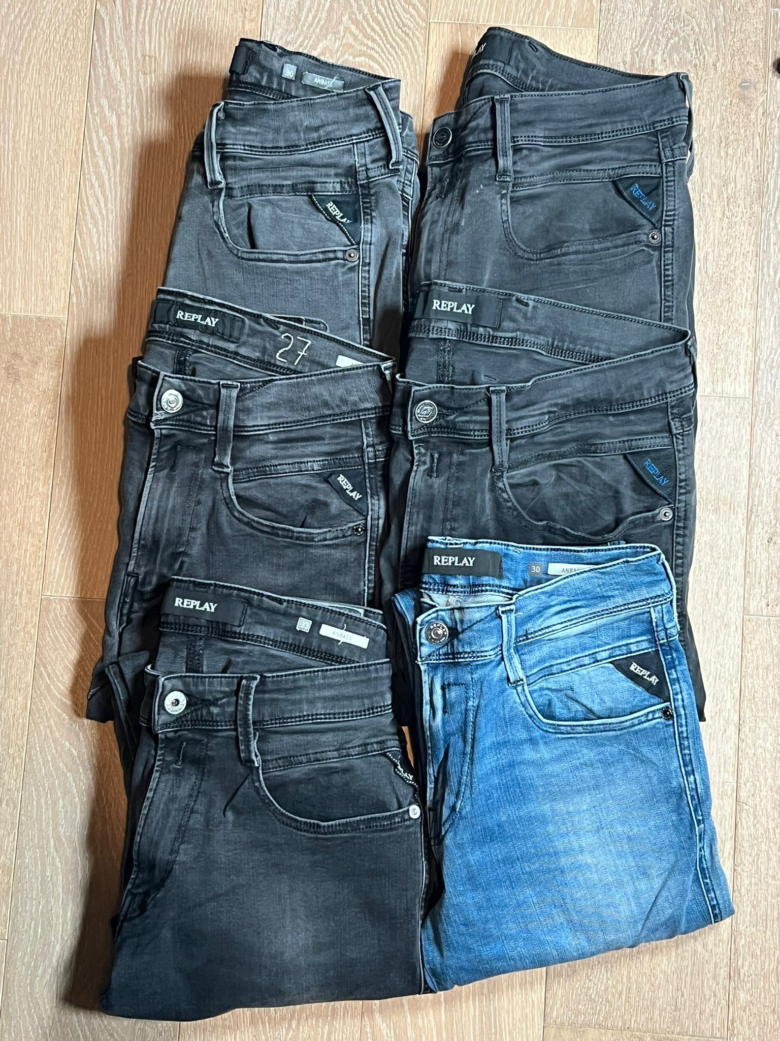 Replay Anbass Jeans Bulk x6