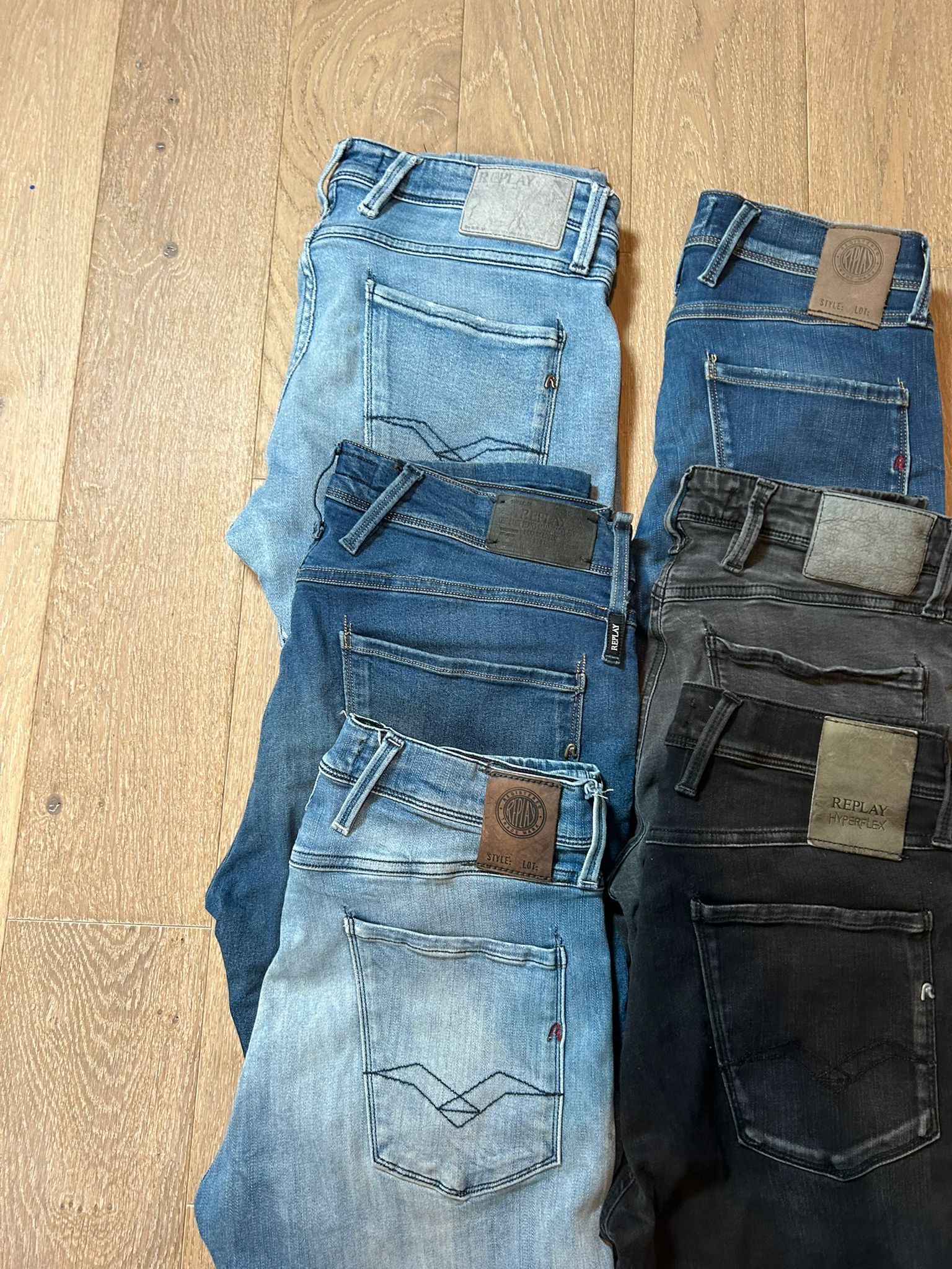 Replay Anbass Jeans Bulk x6