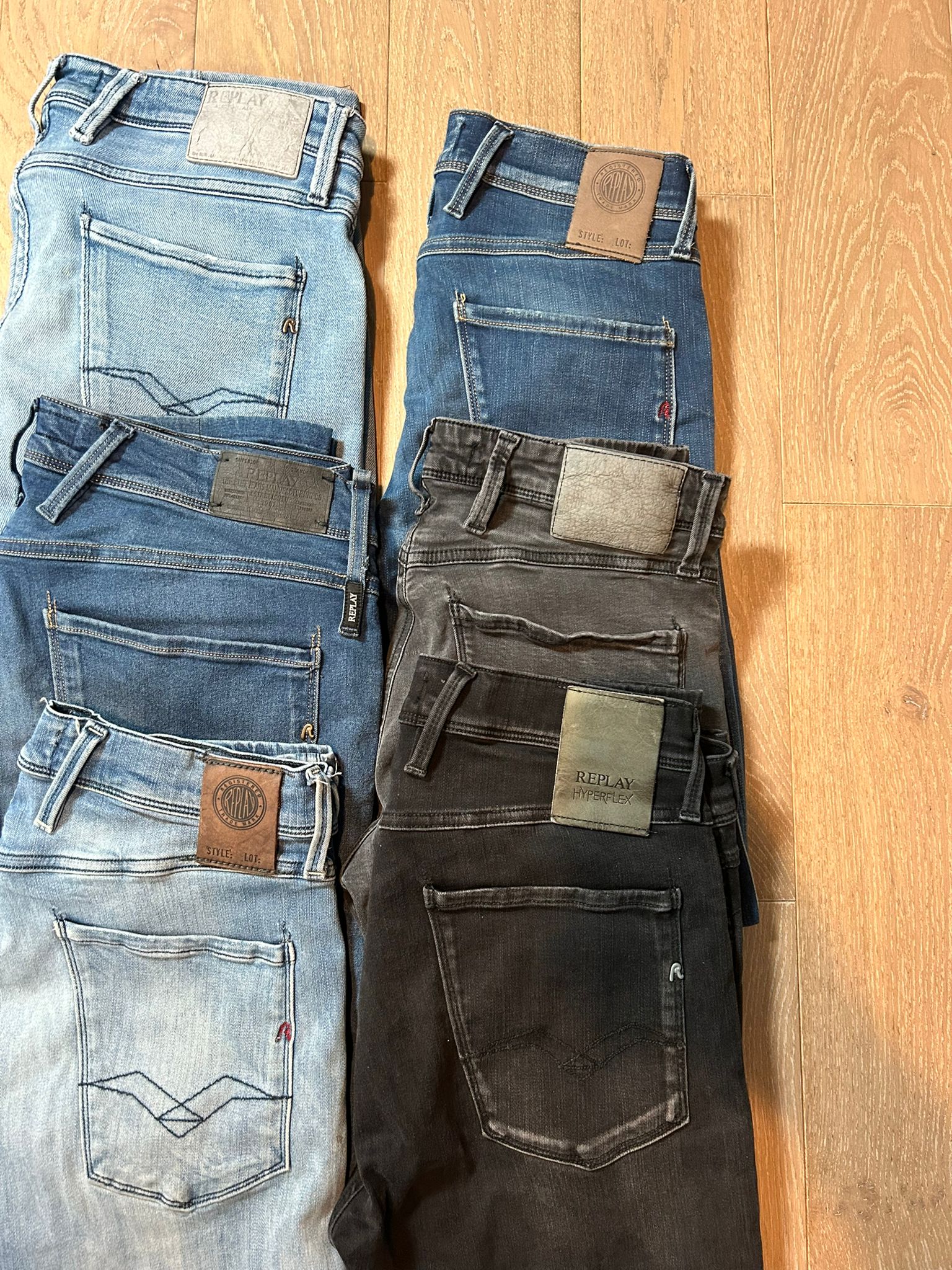 Replay Anbass Jeans Bulk x6