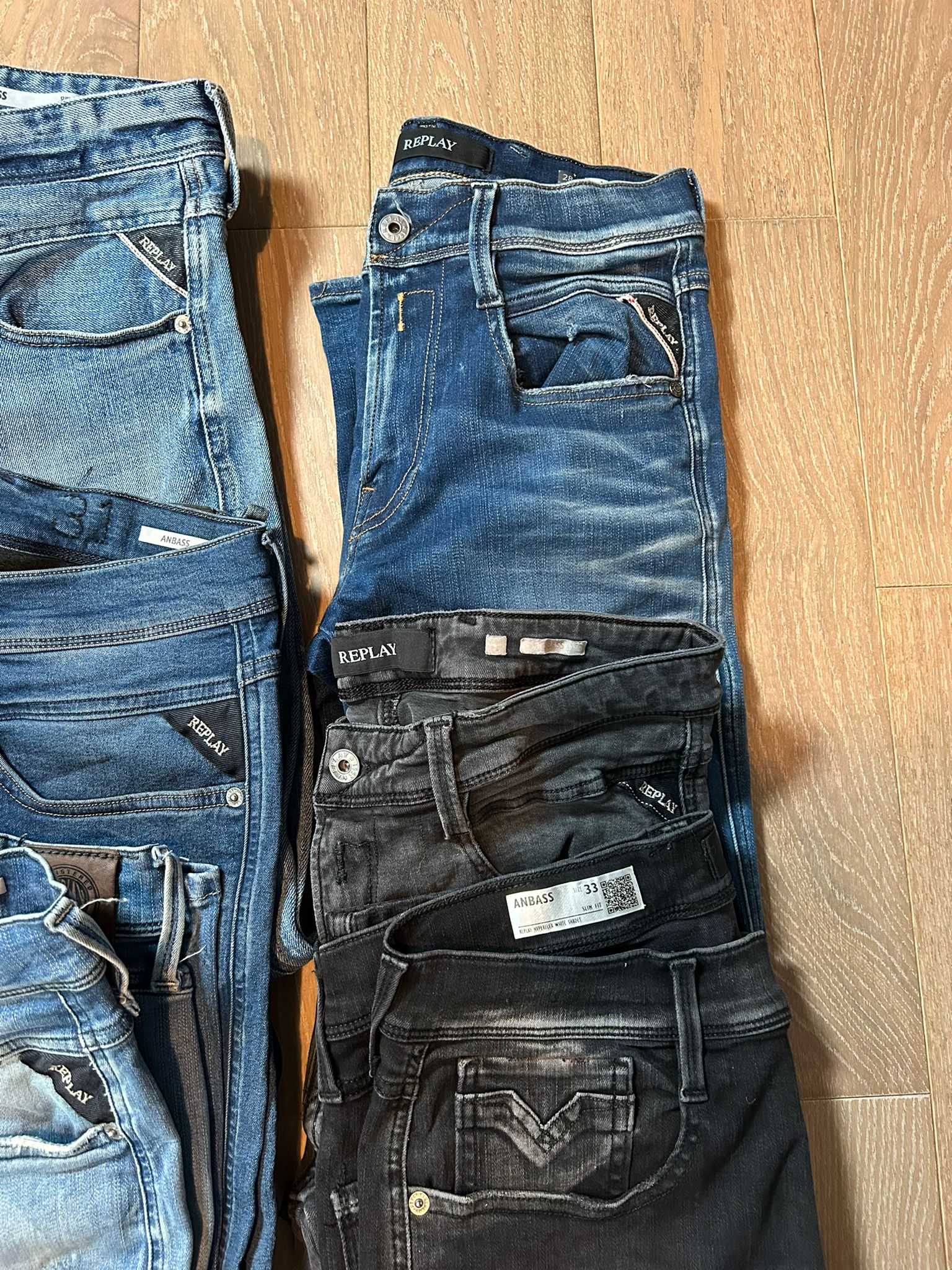 Replay Anbass Jeans Bulk x6