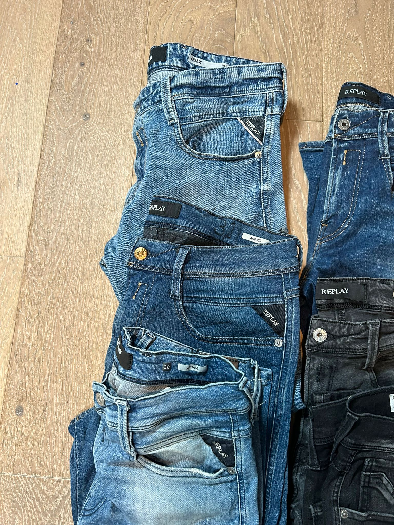 Replay Anbass Jeans Bulk x6