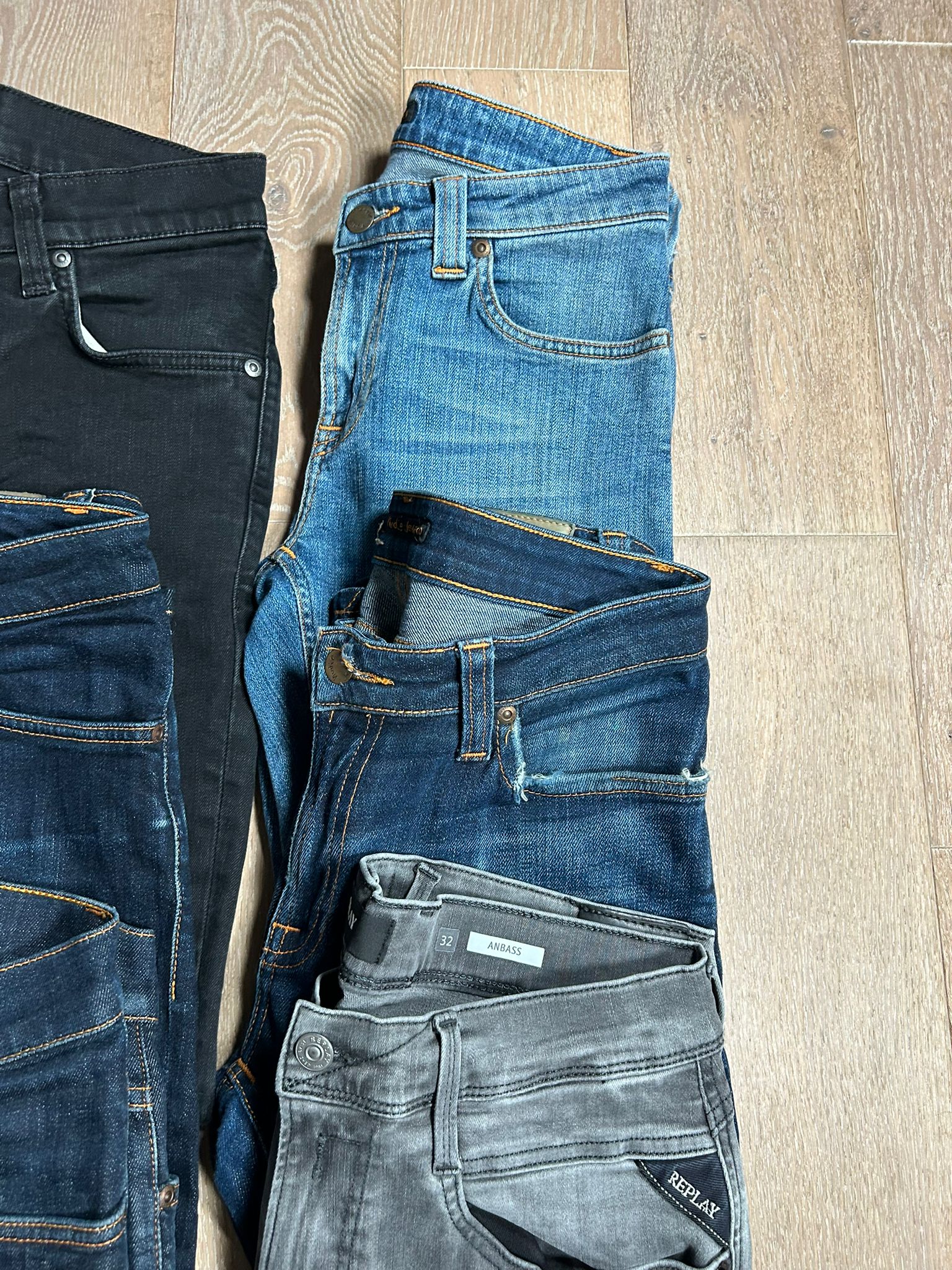 Replay Anbass / Nudie Jeans Bulk x6