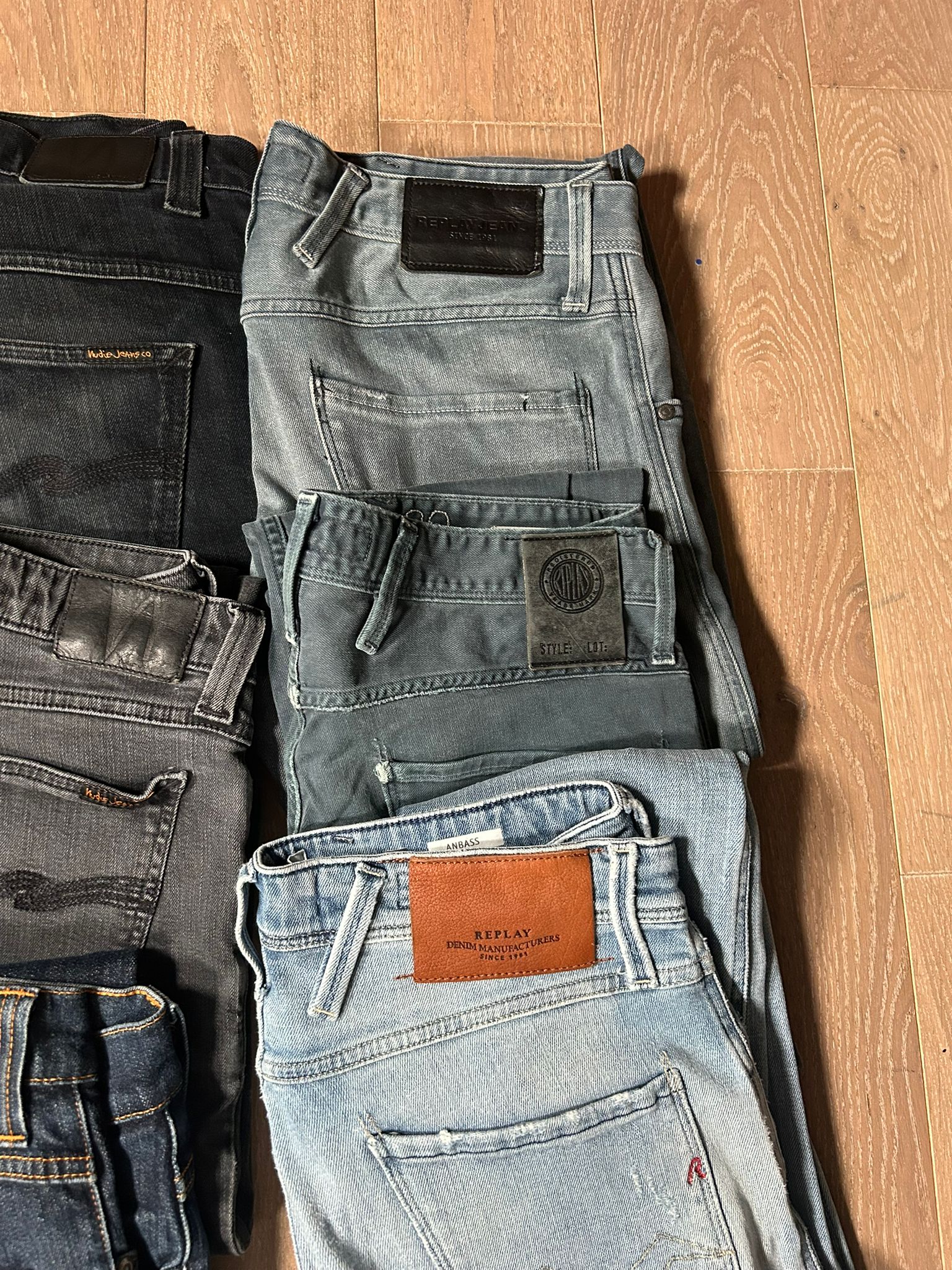 Replay Anbass / Nudie Jeans Bulk x6