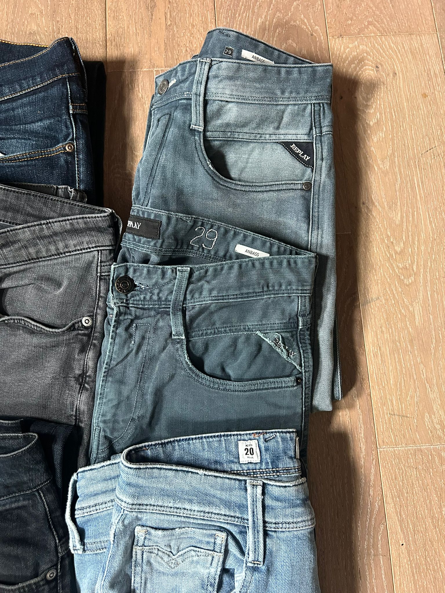 Replay Anbass / Nudie Jeans Bulk x6
