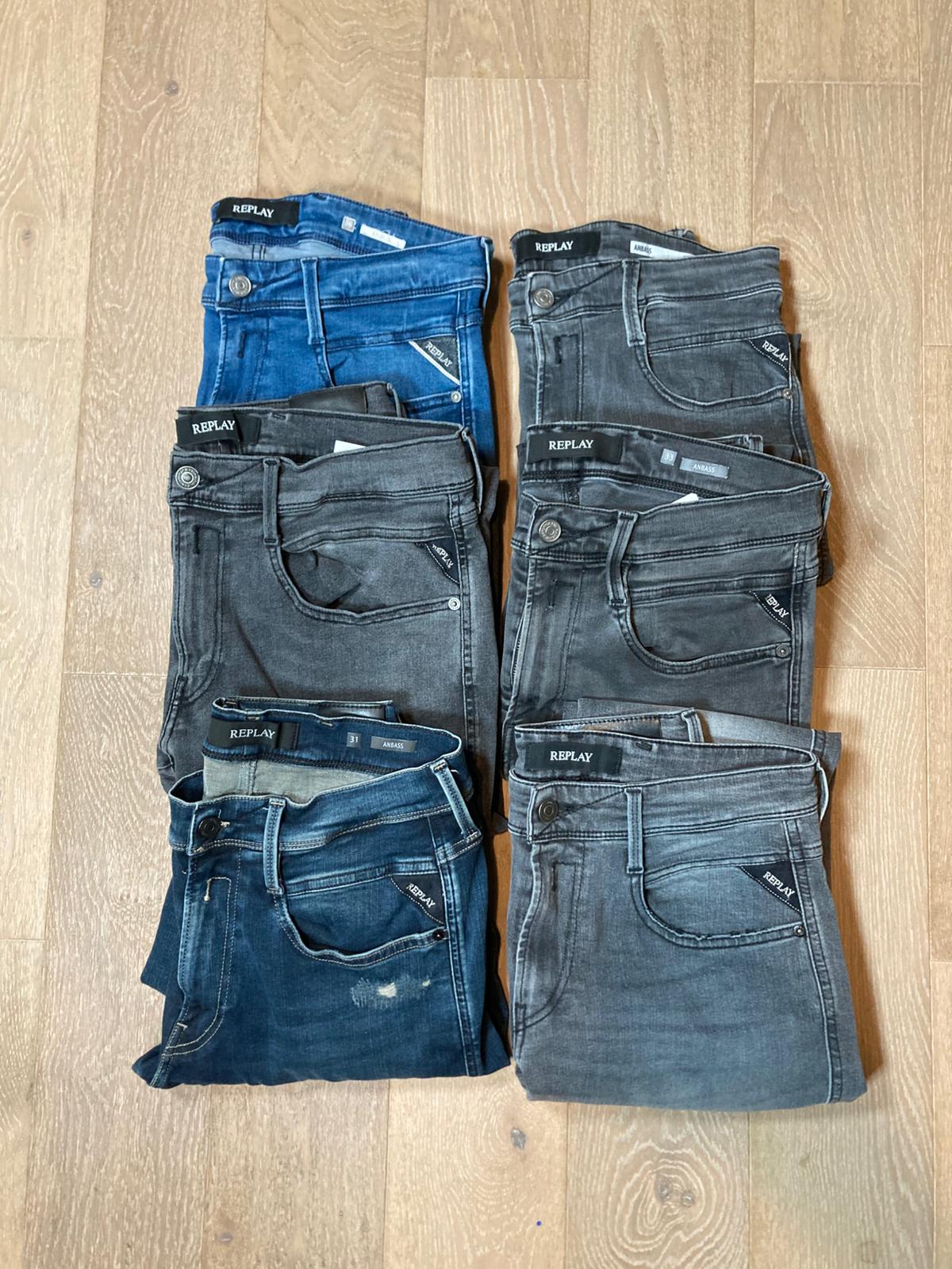 Replay Anbass Jeans Bulk x6
