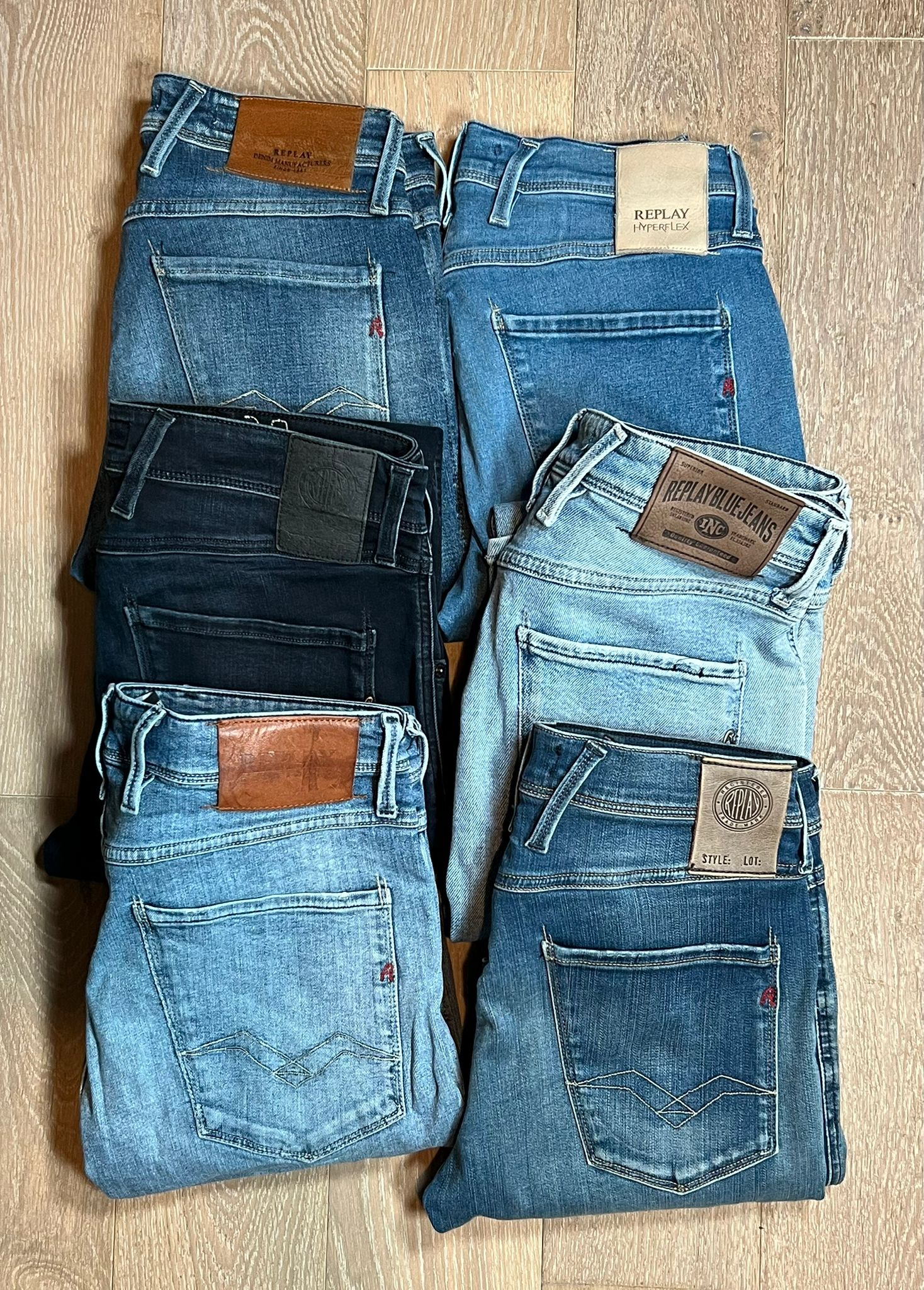 Replay Anbass Jeans Bulk x6